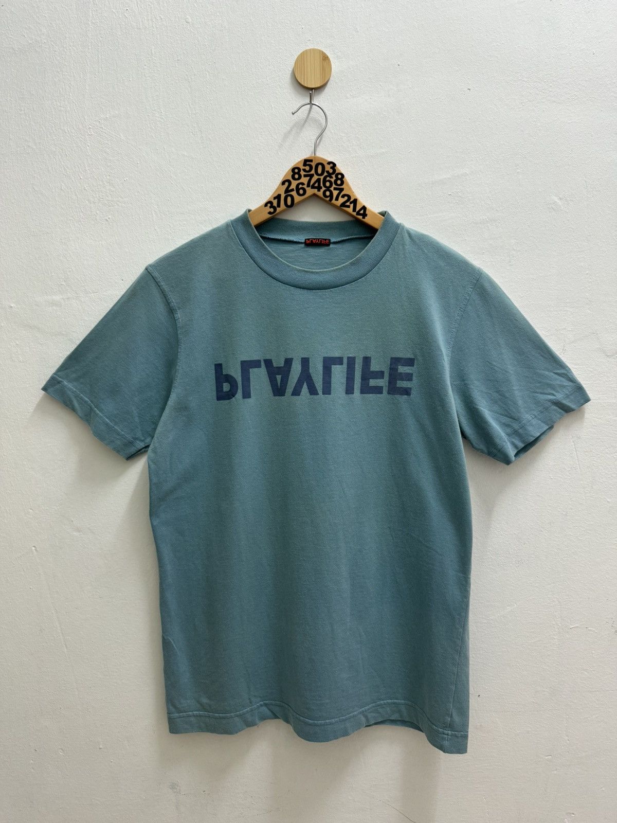 VINTAGE PLAYLIFE CENTER LOGO TEE