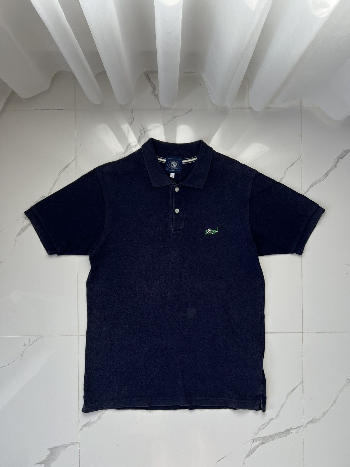 Bape BAPE SMALL LOGO VINTAGE RARE FADED POLO TEE Size US M / EU 48-50 / 2 - 1 Thumbnail