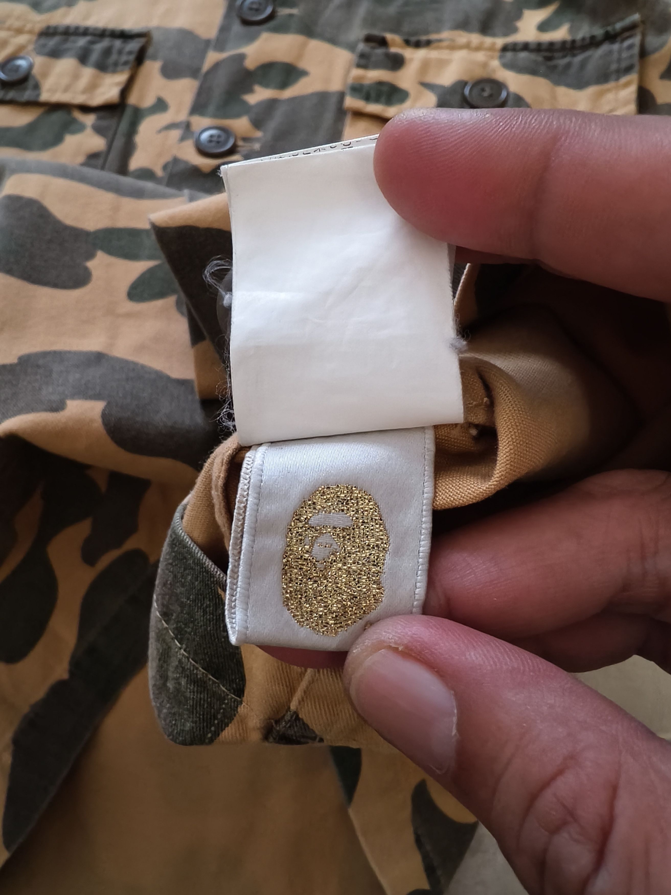 Bape 🔥STEALS🔥Very Rare A Bathing Ape Camo Tactical Jacket Size US M / EU 48-50 / 2 - 10 Thumbnail
