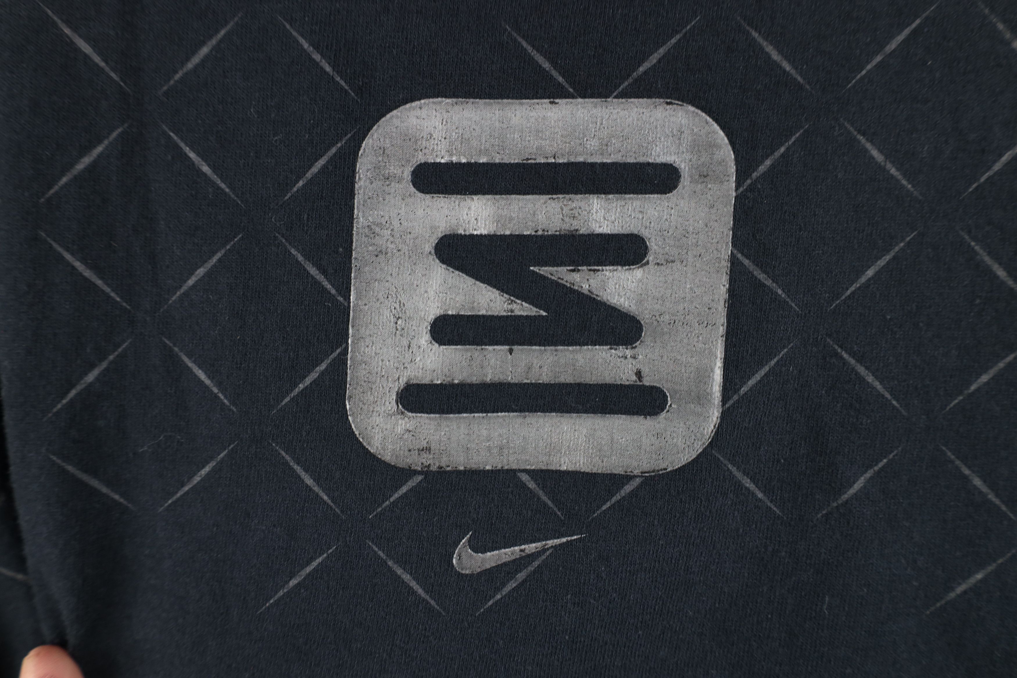 Nike Vintage Nike Shox Travis Scott Center Swoosh T-Shirt Black Size US XXL / EU 58 / 5 - 4 Thumbnail