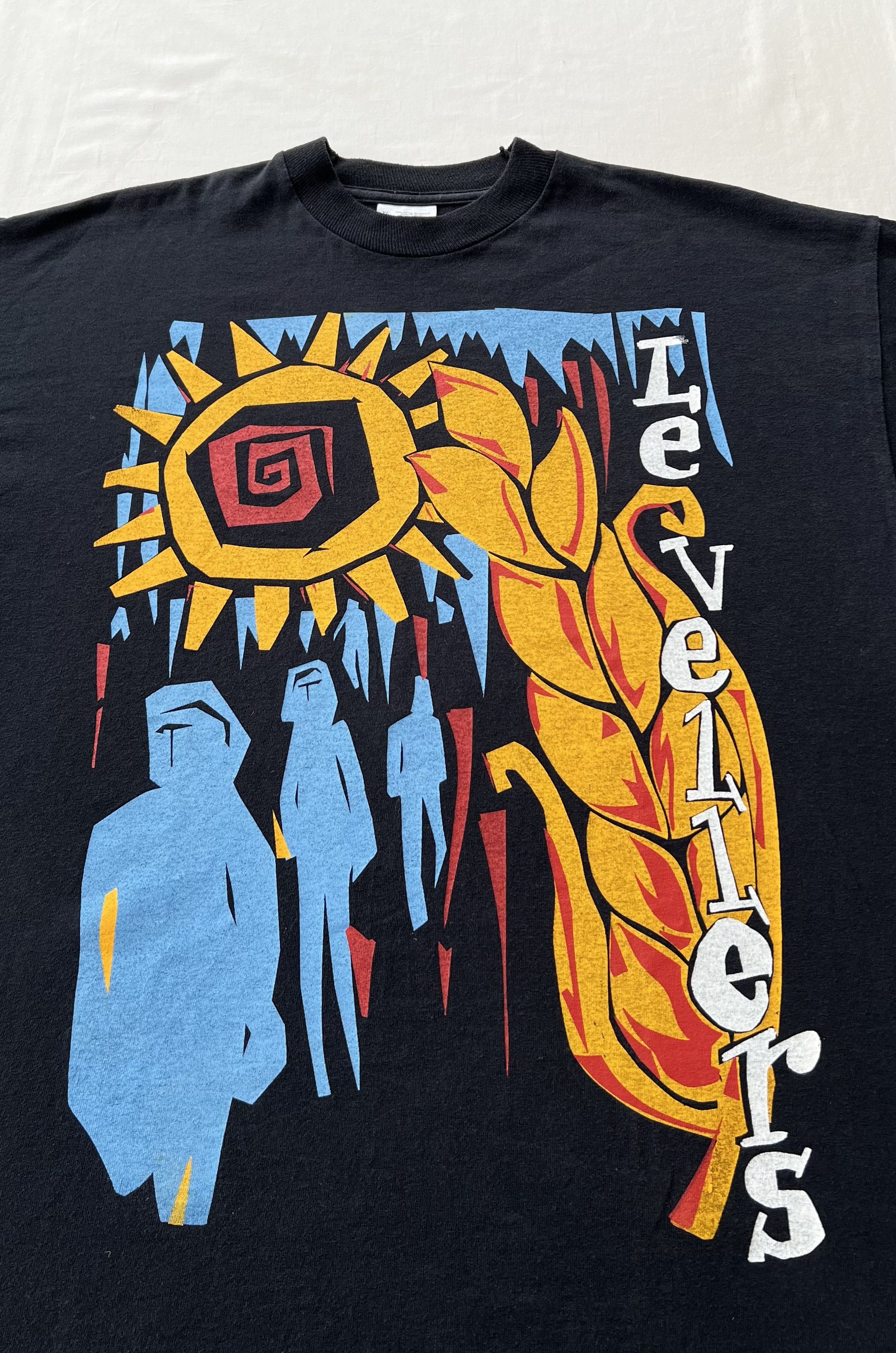 Band Tees Vintage 90s Levellers Album Promo Long Sleeve T-shirt Size US XL / EU 56 / 4 - 4 Thumbnail