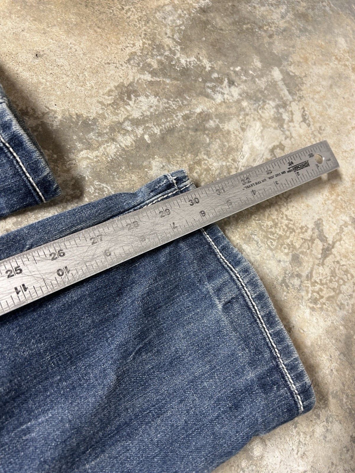 Miss Me Vintage Y2K Miss Me Jeweled Embellish Denim Jeans Size 26x30 Size 26" / US 2 / IT 38 - 7 Thumbnail
