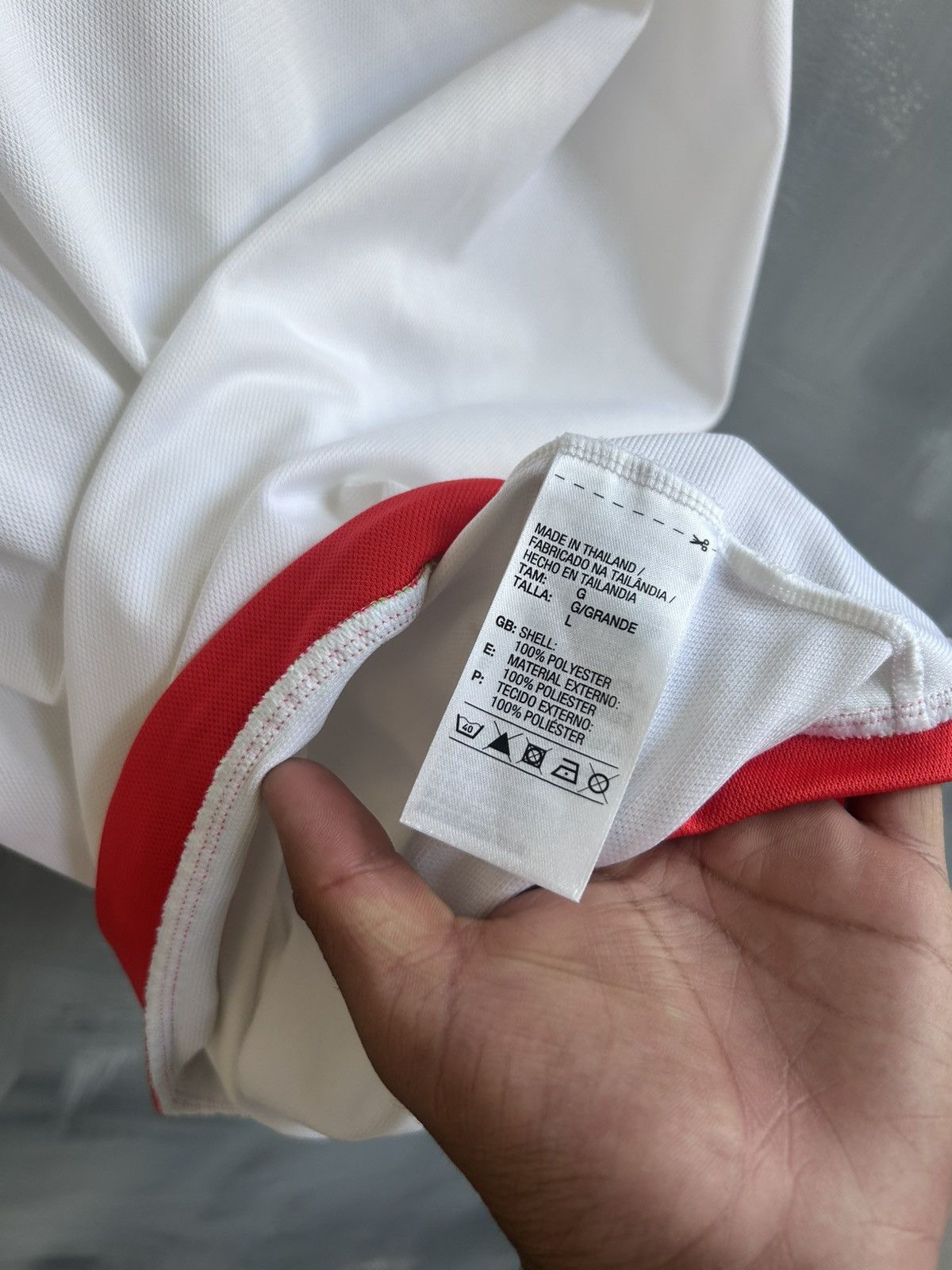 Adidas Mexico 2016 White Visit Jersey Size US L / EU 52-54 / 3 - 7 Thumbnail