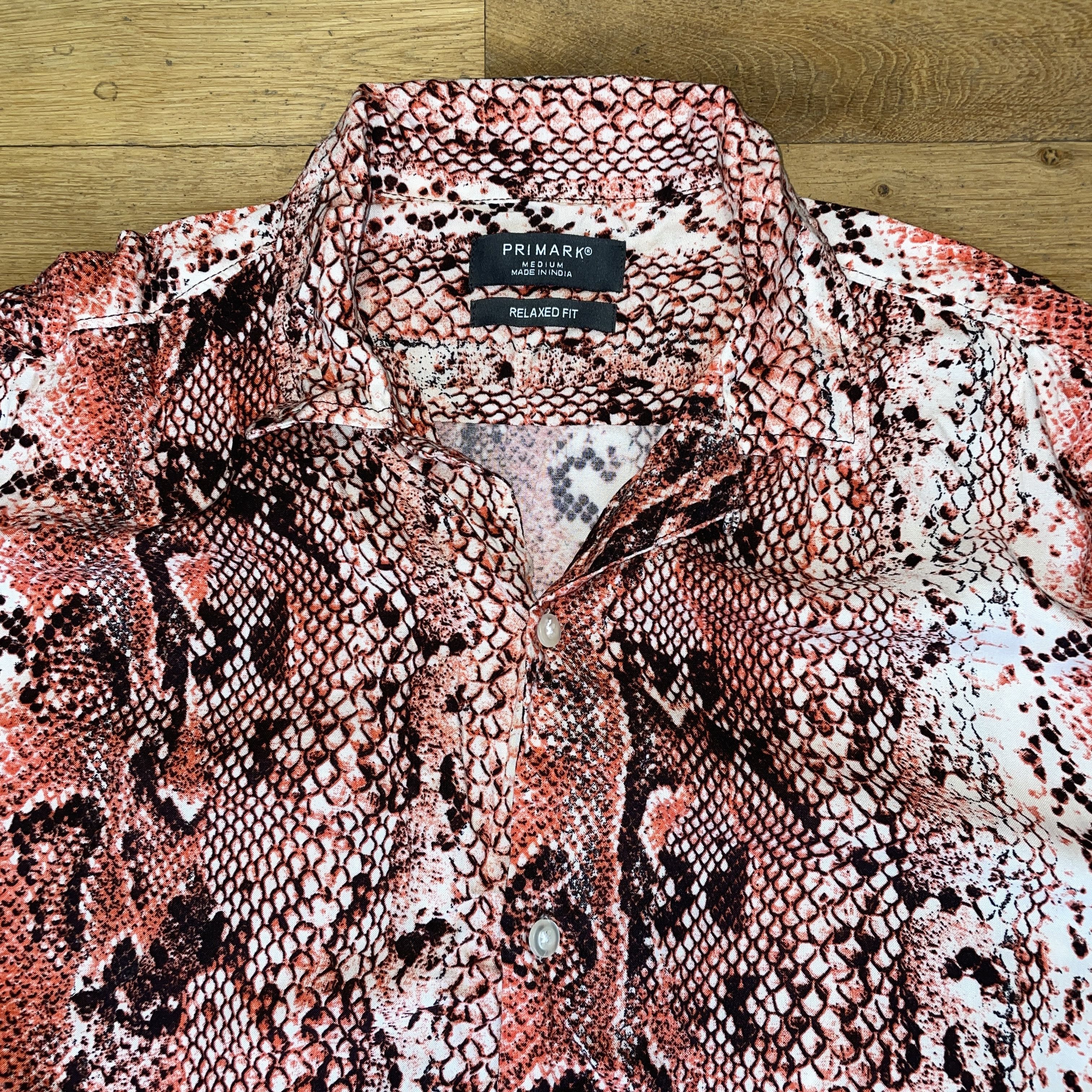 Primark Primark Men's Fashionable Summer Vacation Shirt Size M Size US M / EU 48-50 / 2 - 3 Thumbnail