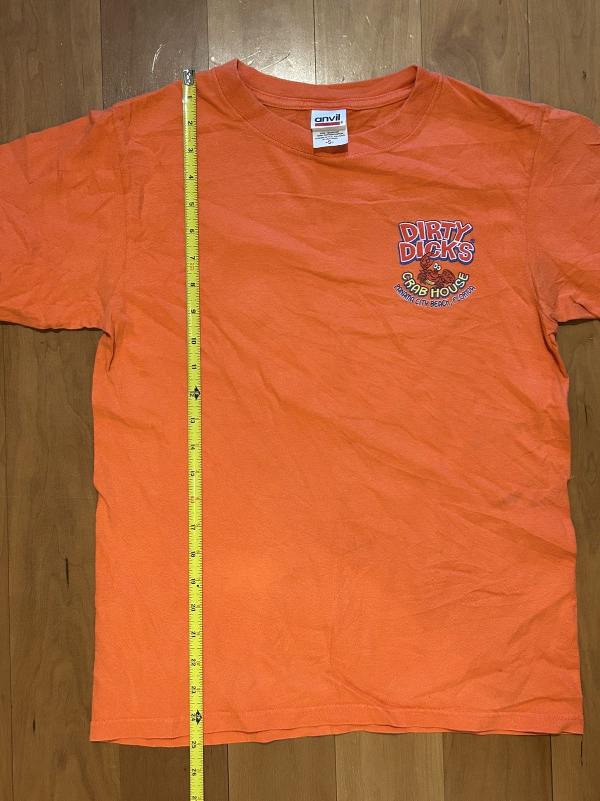 Vintage Vintage Orange Graphic Tshirt Size US S / EU 44-46 / 1 - 6 Thumbnail