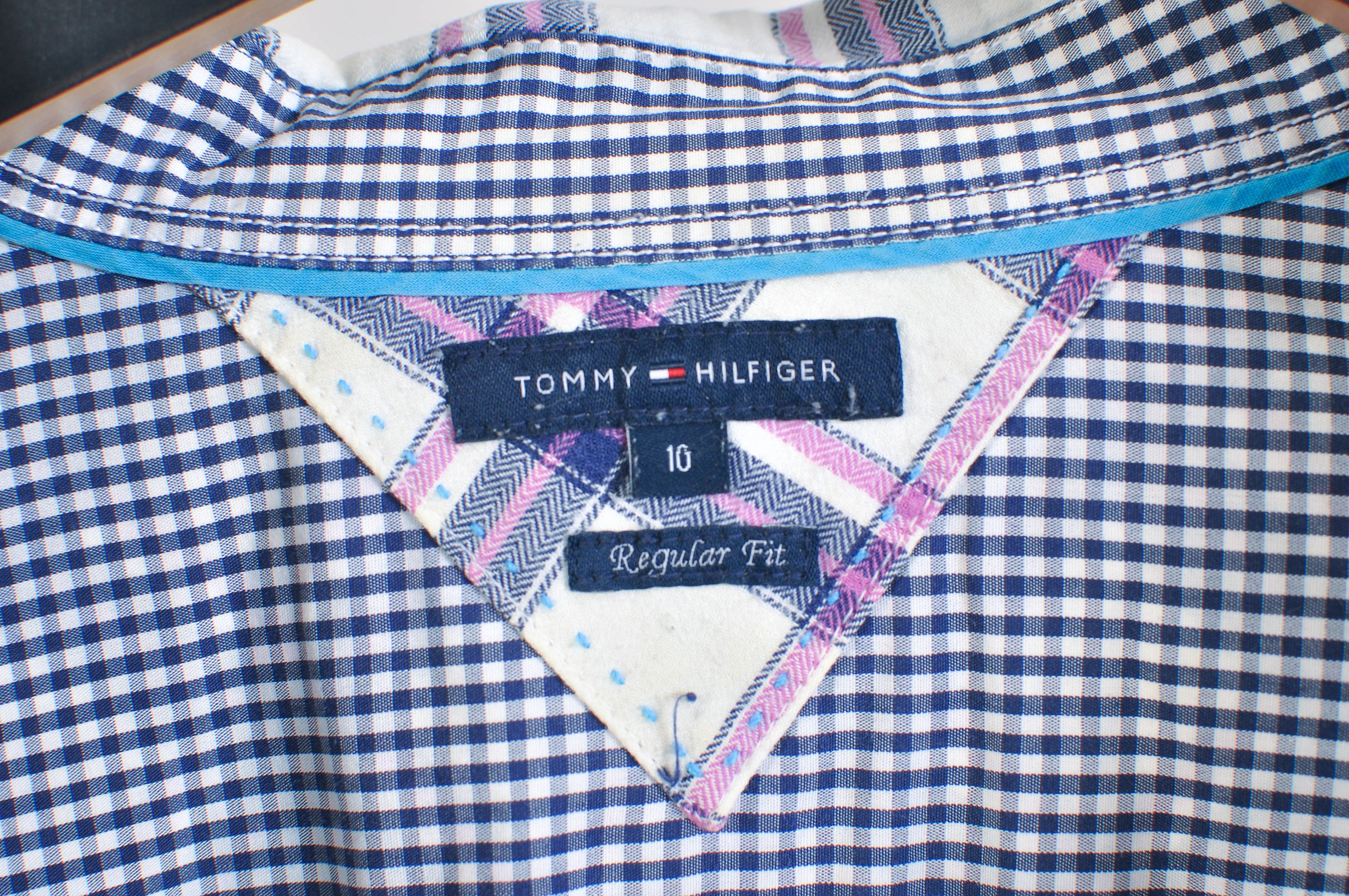 Tommy Hilfiger Vintage 00s checkered Tommy Hilfiger shirt Size S / US 4 / IT 40 - 6 Thumbnail