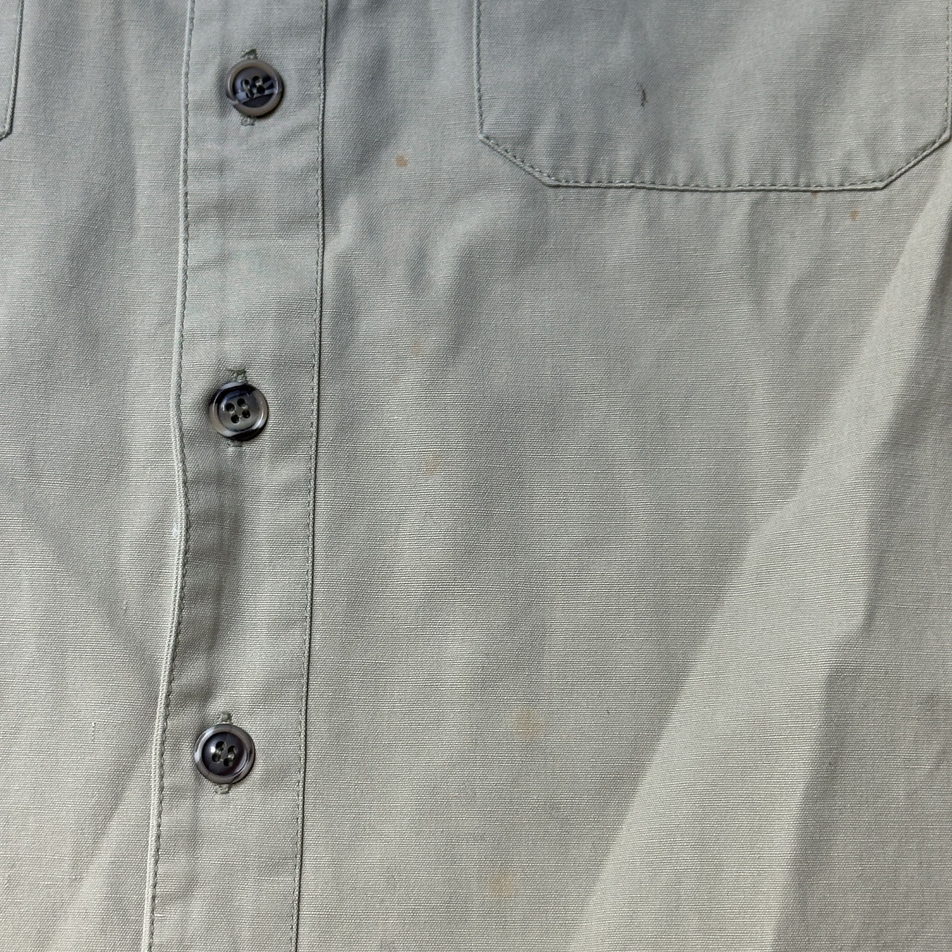 Patagonia Vintage Patagonia Tan Utility Button-Up Shirt Size L 80s 90s Size US L / EU 52-54 / 3 - 4 Thumbnail