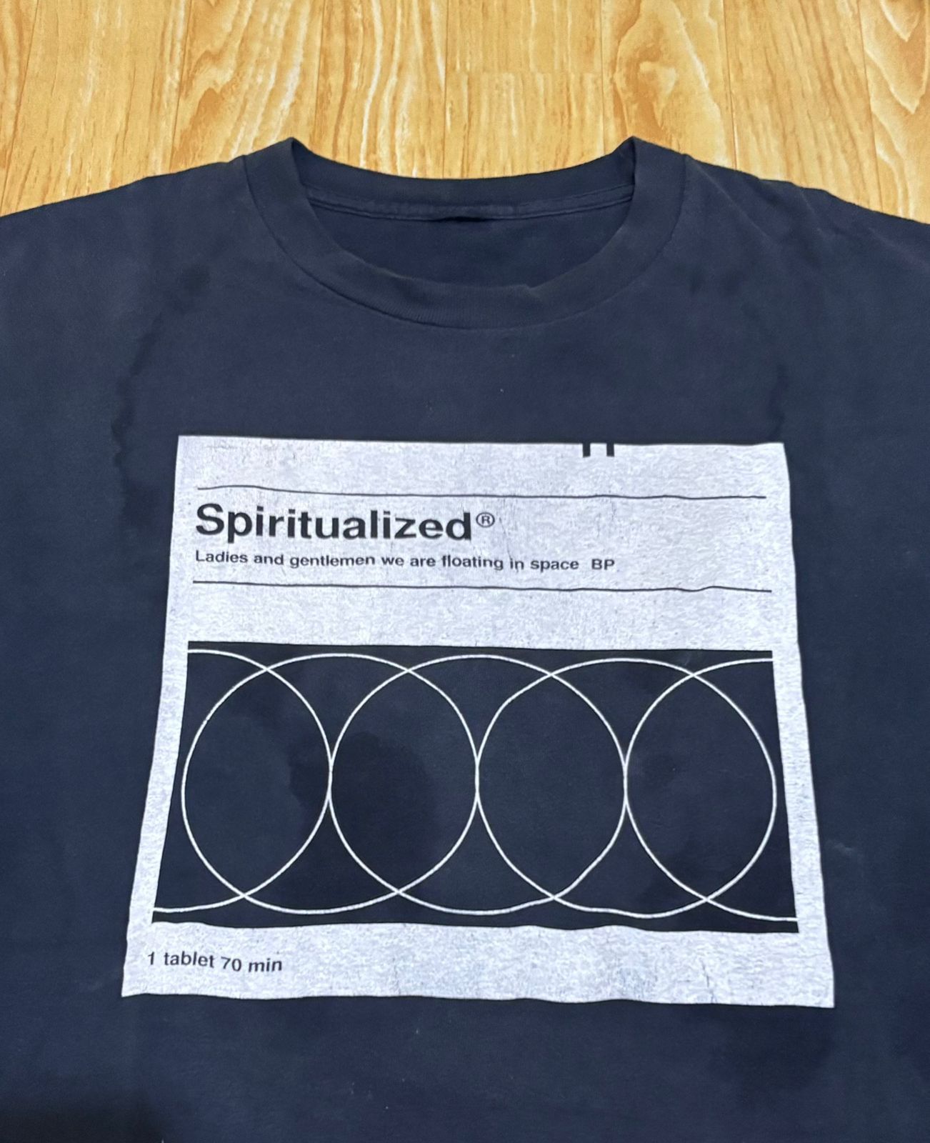 Band Tees VTG spiritualized Shirt Spacemen 3,The Verve,Slowdive,Ride, Size US L / EU 52-54 / 3 - 3 Thumbnail