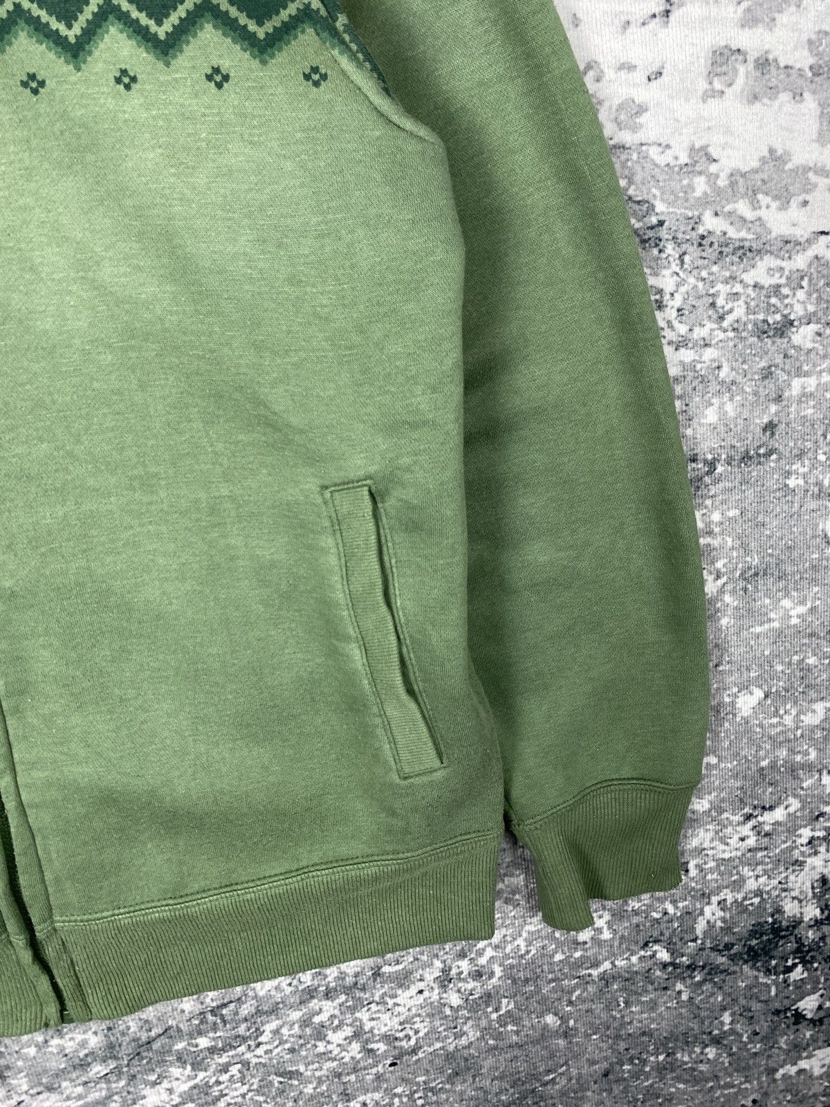 Designer Vintage Native Navajo Fleece Lining Zip Up Sweatshirts Size US L / EU 52-54 / 3 - 4 Thumbnail