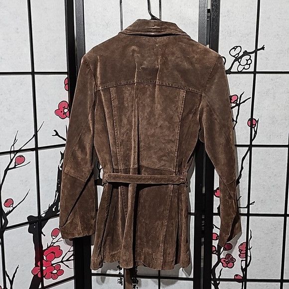 Wilsons Leather Wilson's Leather Jacket Large Brown with Belt Size L / US 10 / IT 46 - 5 Thumbnail