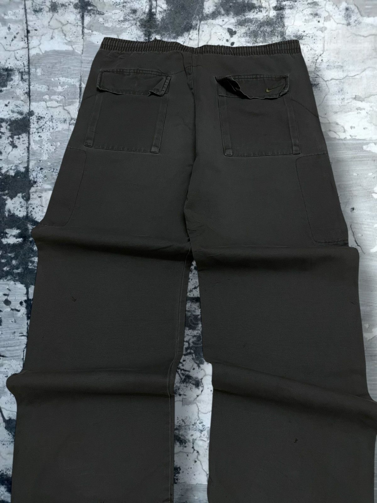 Nike Vintage Designer Nike Distressed Splash Work Casual Pant Size US 33 - 13 Thumbnail