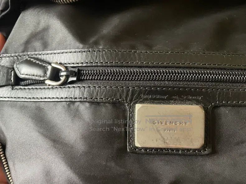 Givenchy Givenchy Bambi Print Backpack, Black Nylon Material Size ONE SIZE - 3 Thumbnail
