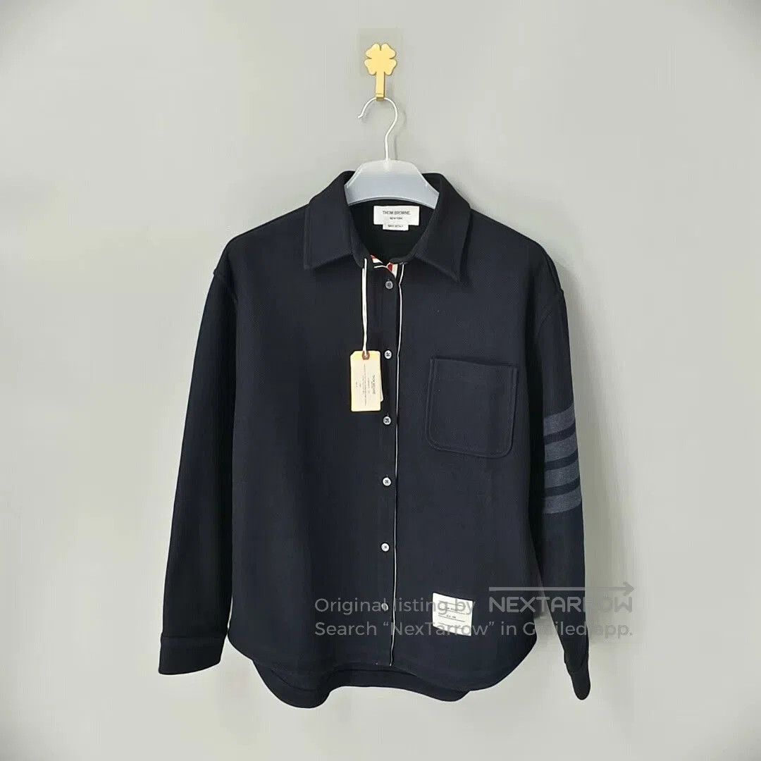 Thom Browne thom browne long sleeve button-up shirt. Size US M / EU 48-50 / 2 - 1 Thumbnail