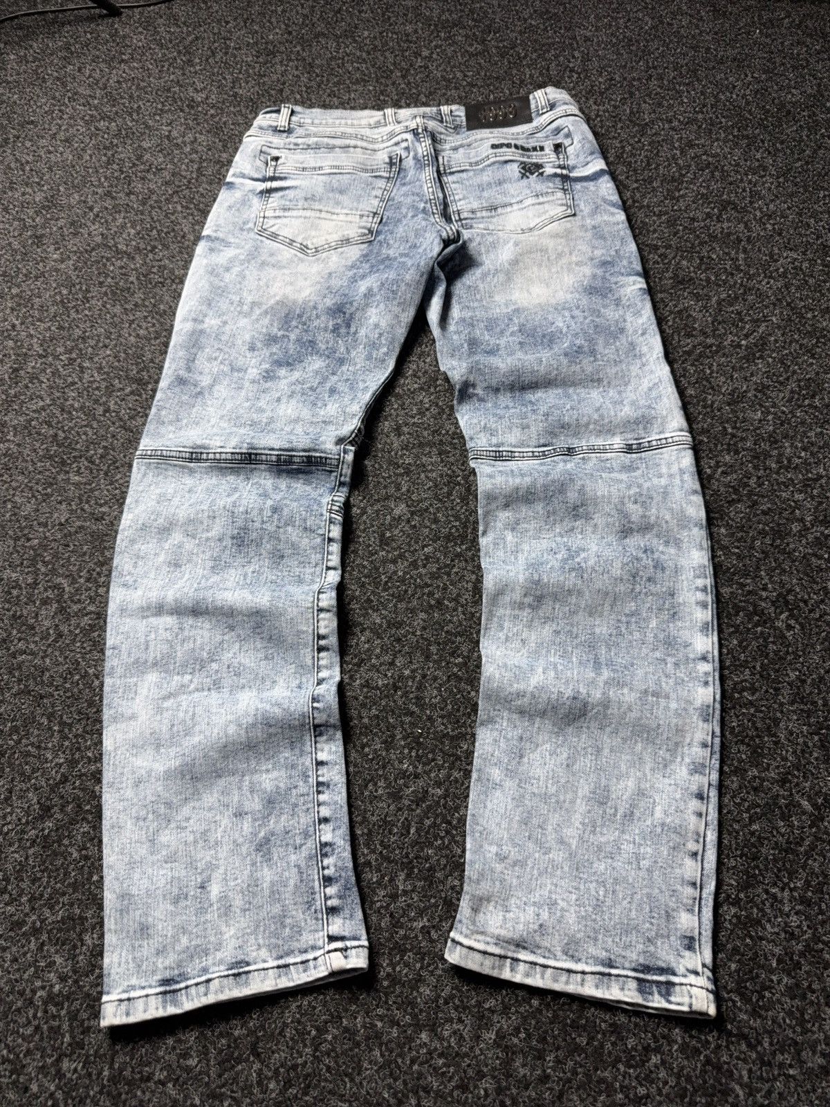 Japanese Brand Y2K 00s Japanese Punk Cipo&Baxx Punk Rock Biker Jeans Denim Size US 32 / EU 48 - 9 Thumbnail
