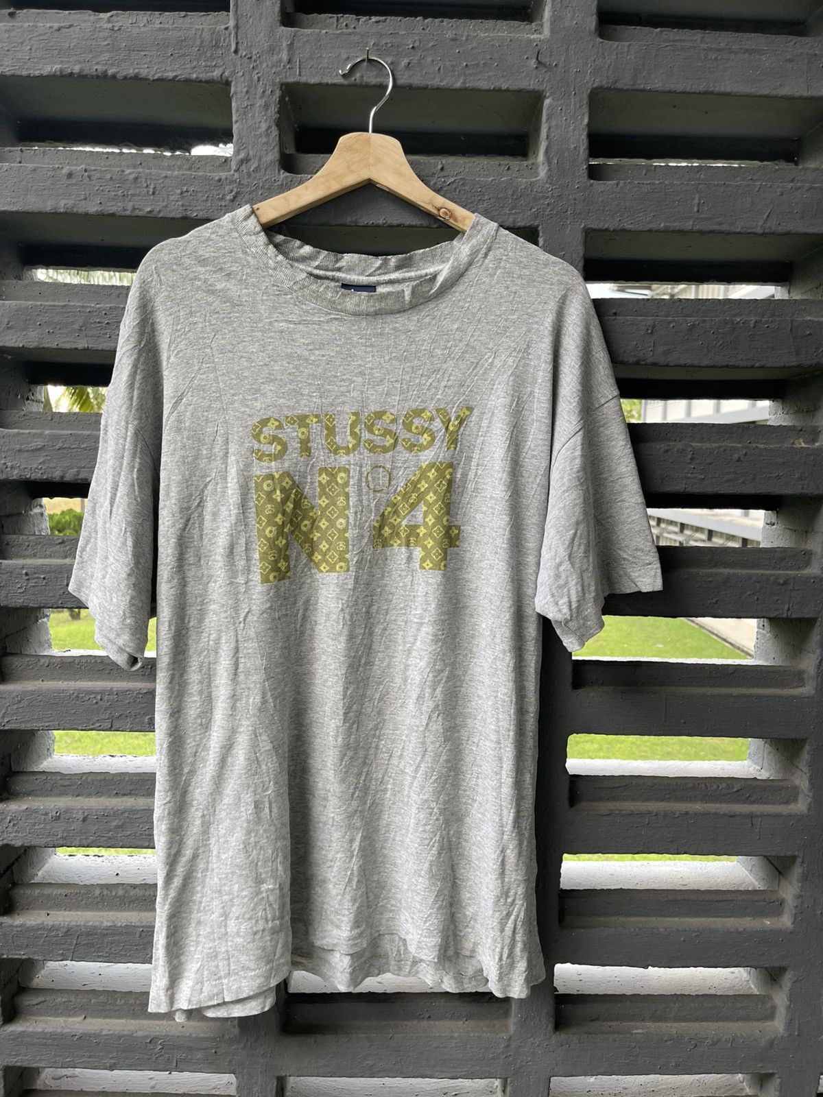 Stussy × Vintage Vintage Stussy N4 t-shirt 📸 Size US XL / EU 56 / 4 - 1 Thumbnail