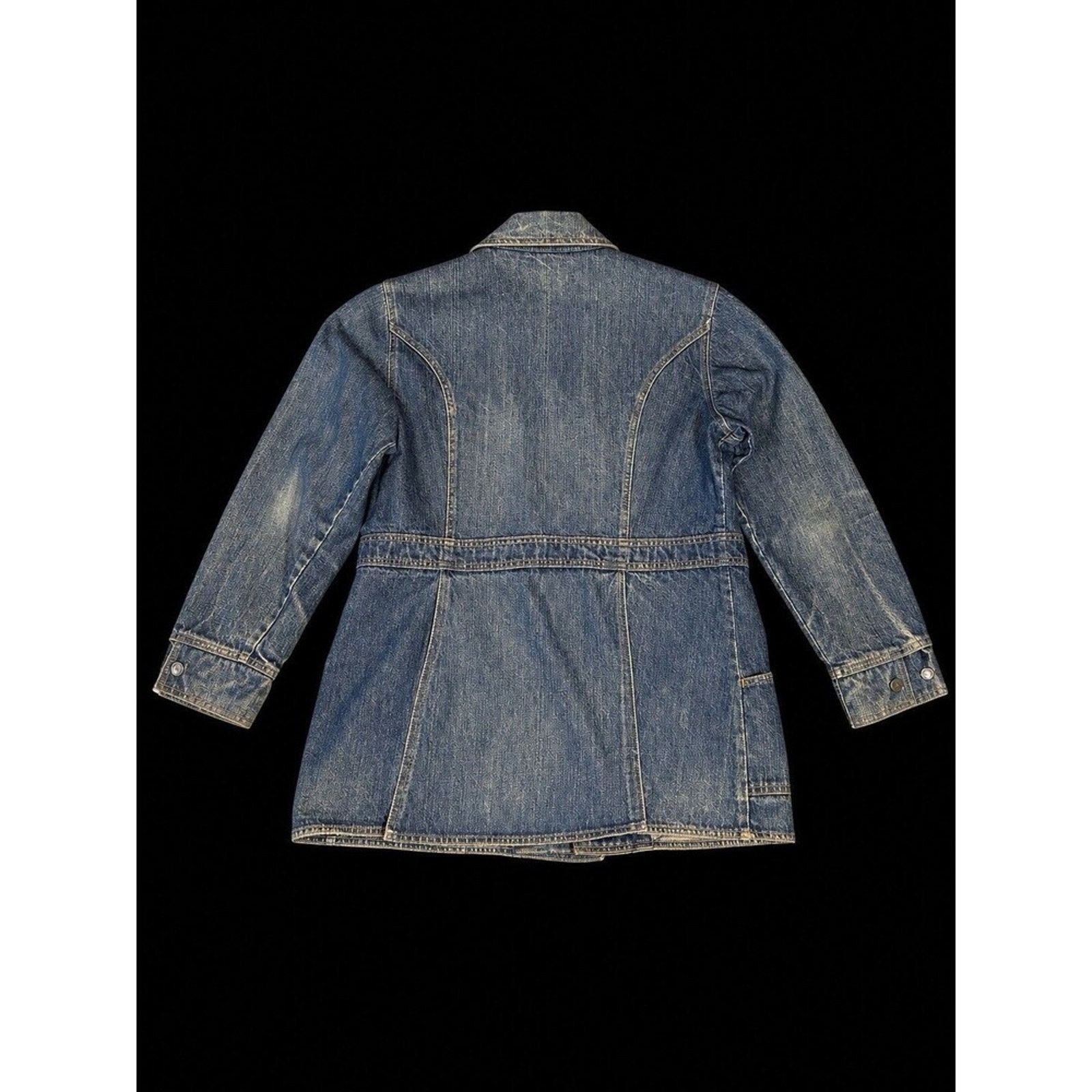 Levi's Vintage 70s Levi’s Orange Tab Denim Chore Bush Jacket Large Size US L / EU 52-54 / 3 - 3 Thumbnail