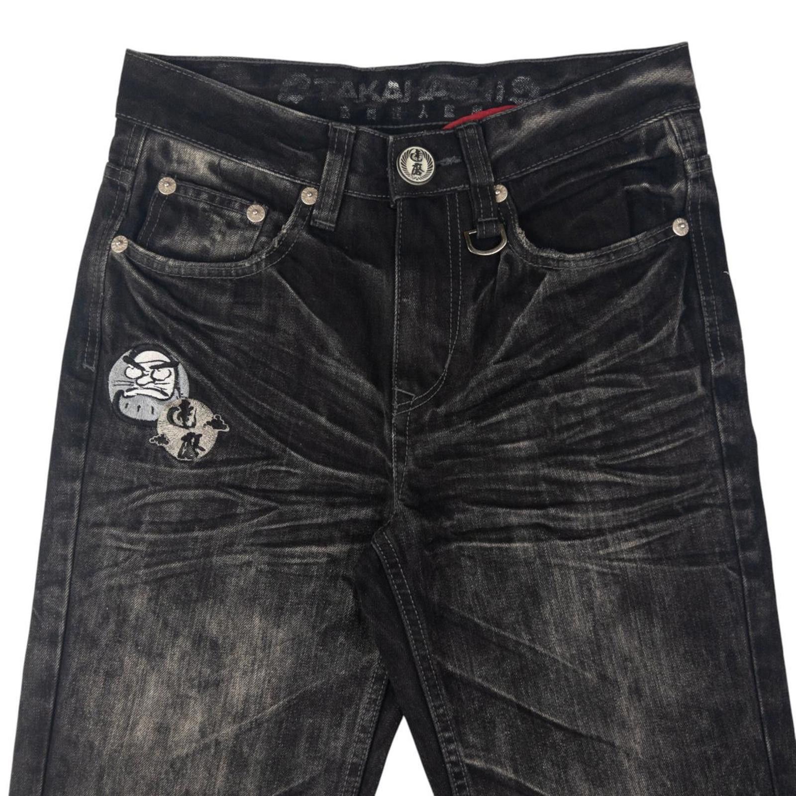 Other Vintage Big Train Embroidered Japanese Denim Jeans Size W29 Size US 29 - 4 Thumbnail