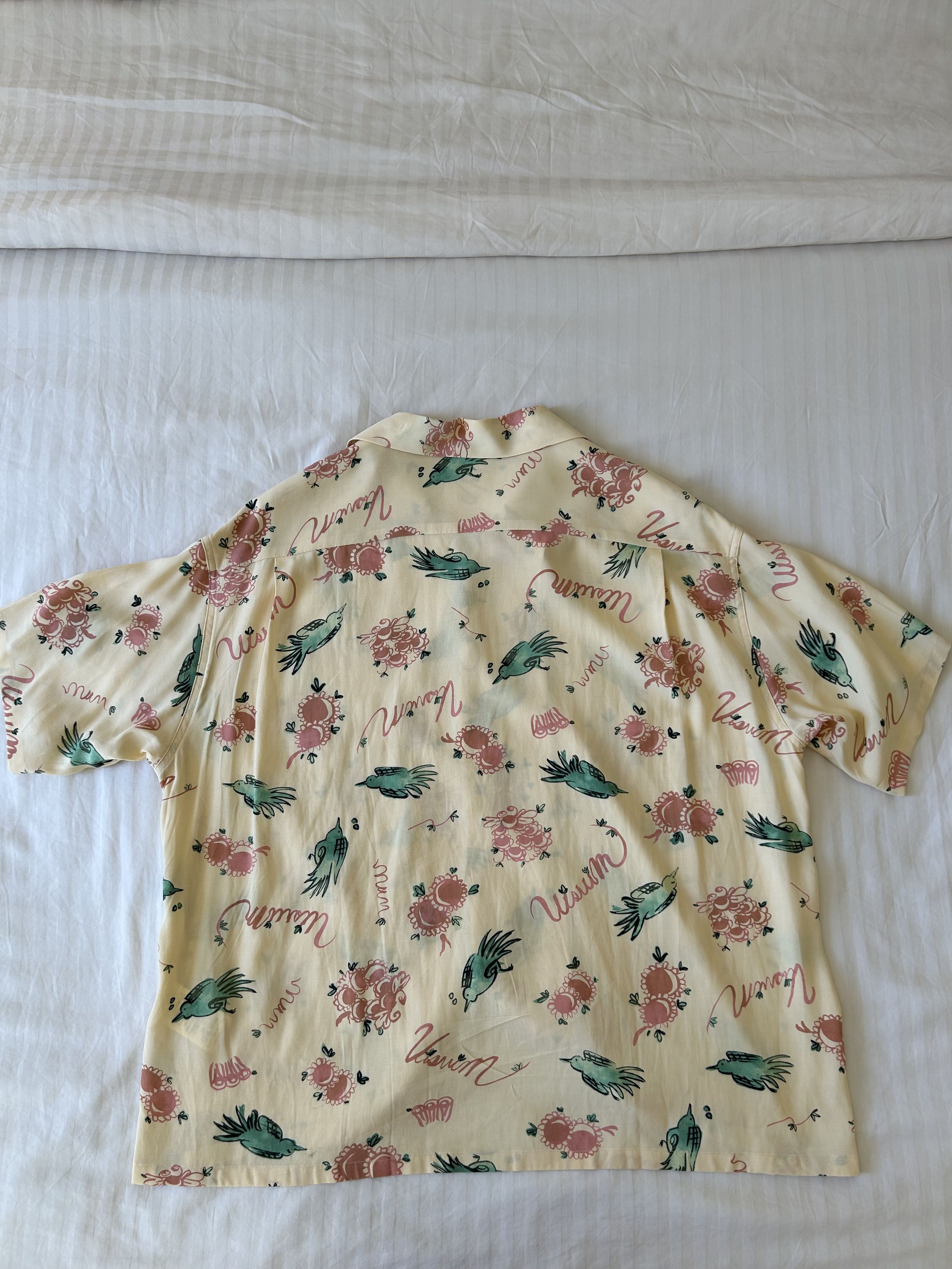 Visvim VISVIM Wallis Sunnybird Short Sleeve Button-Up Camp Shirt Size US M / EU 48-50 / 2 - 7 Thumbnail