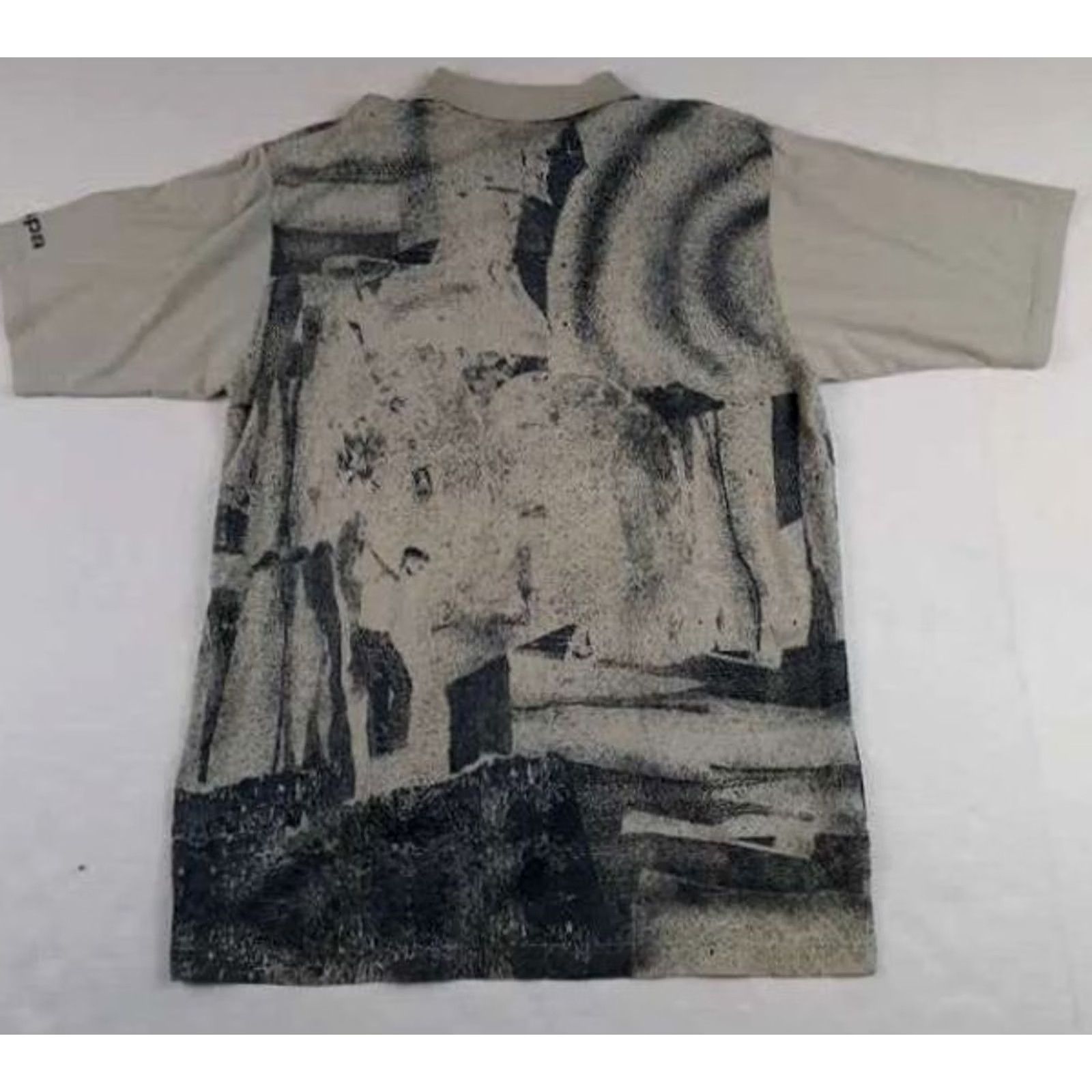 Gloverall IXSPA Golf Shirt 1/4 Button Up XL Men Short Sleeve Multicolor Microfiber Pattern Golf Man Print IXSPA Shirt Size US XL / EU 56 / 4 - 5 Thumbnail