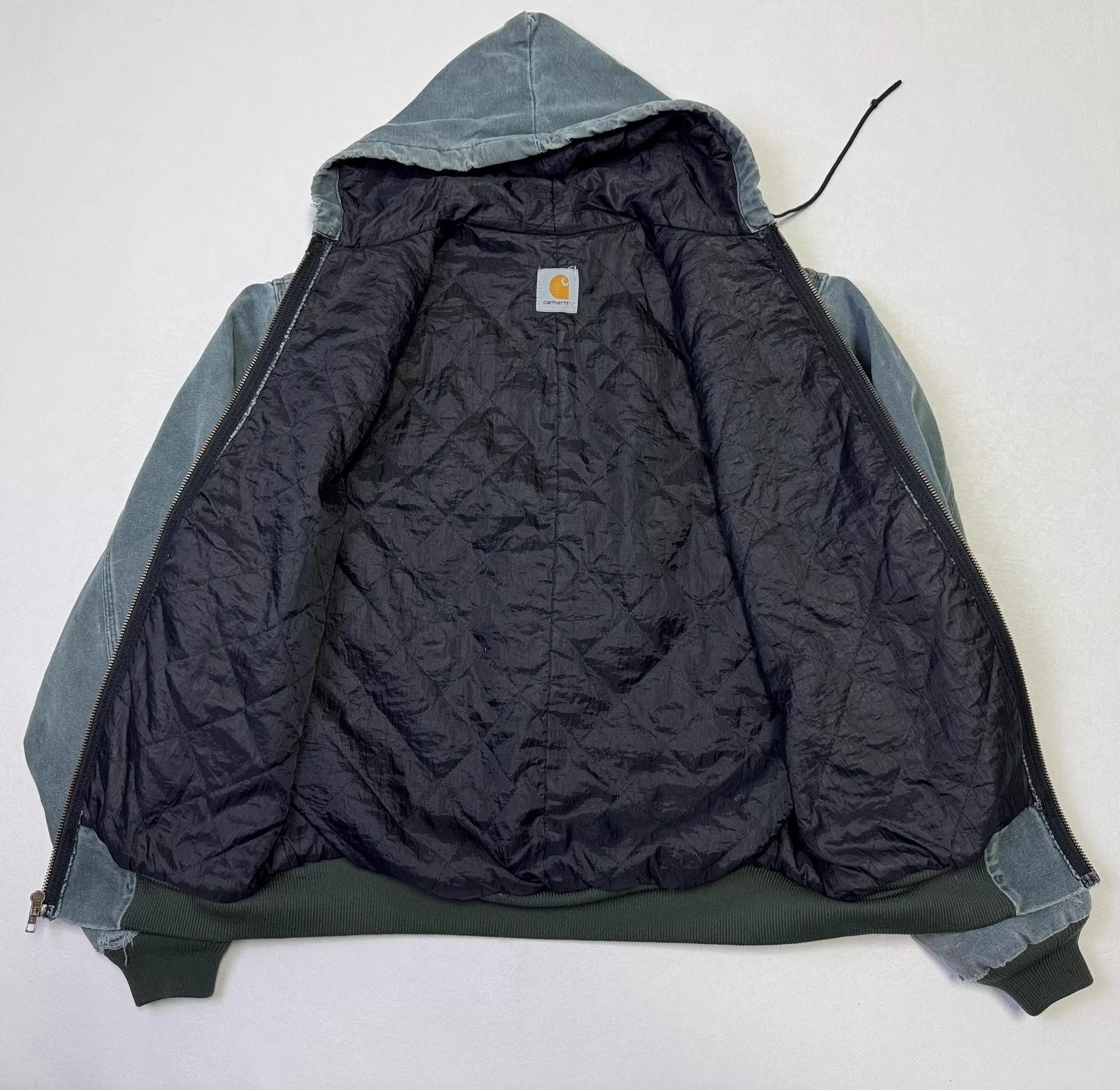 Carhartt Vintage Carhartt J06 Hooded Work Jacket M Size US M / EU 48-50 / 2 - 4 Thumbnail