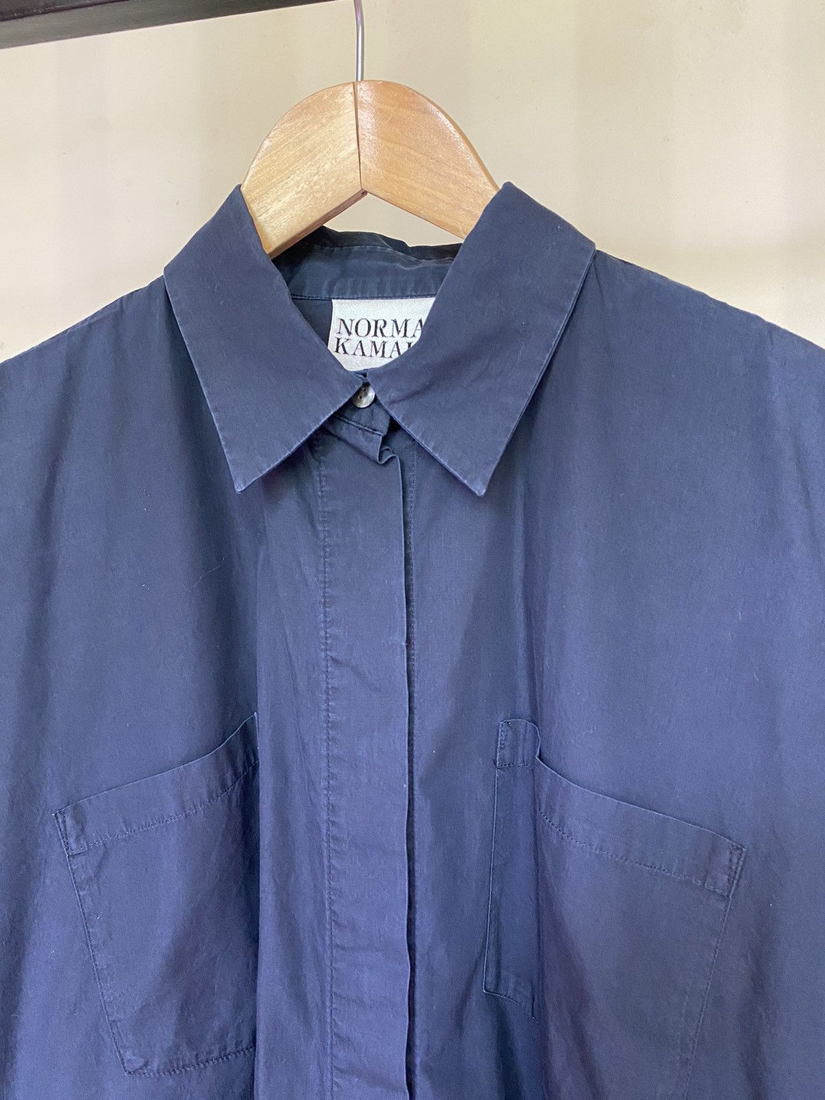 Designer × Japanese Brand Norma Kamali blouse shirt Size ONE SIZE - 5 Thumbnail