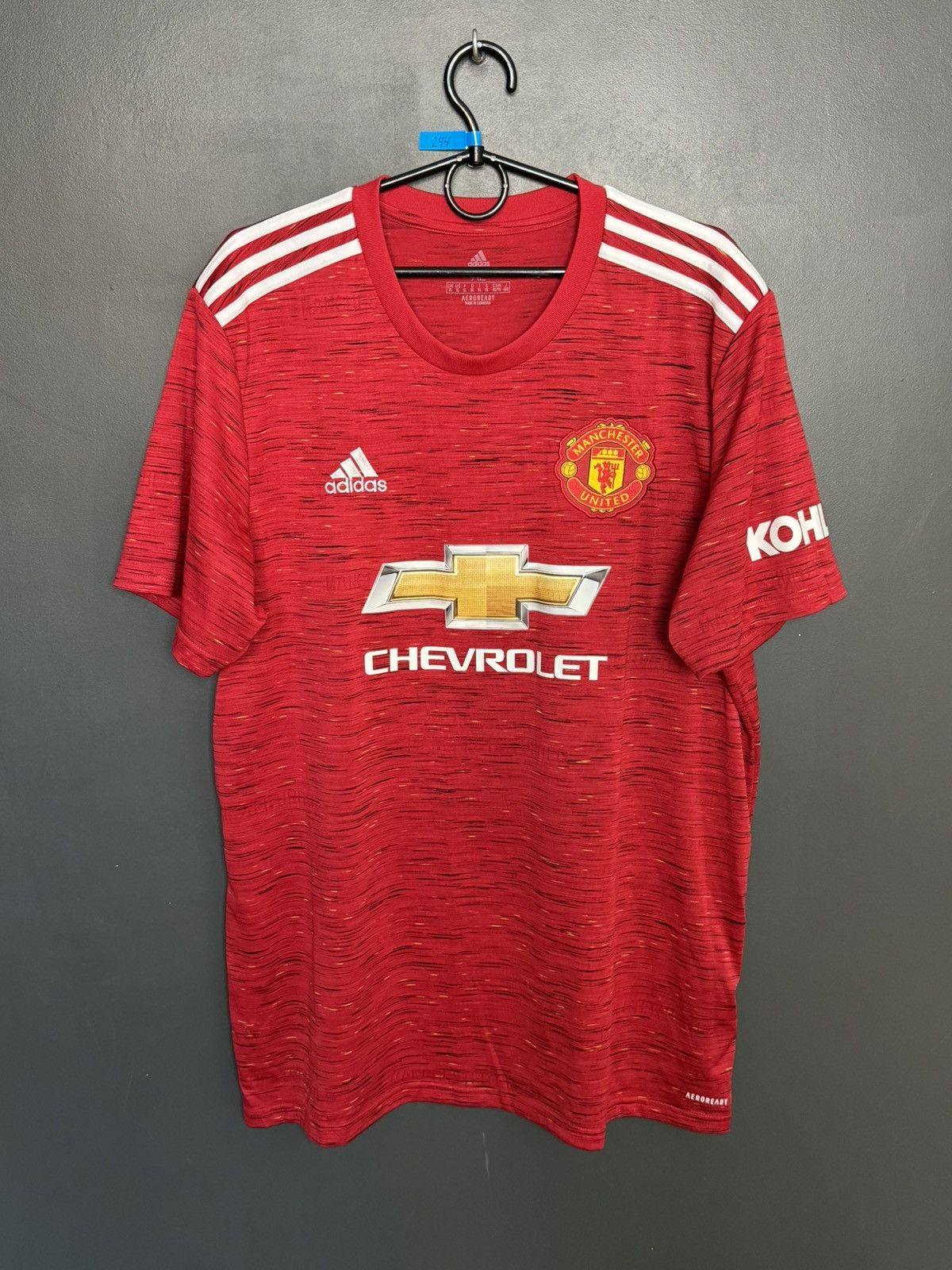 Adidas Manchester United 20/21 Home Football Jersey T-Shirt Size US XL / EU 56 / 4 - 1 Thumbnail
