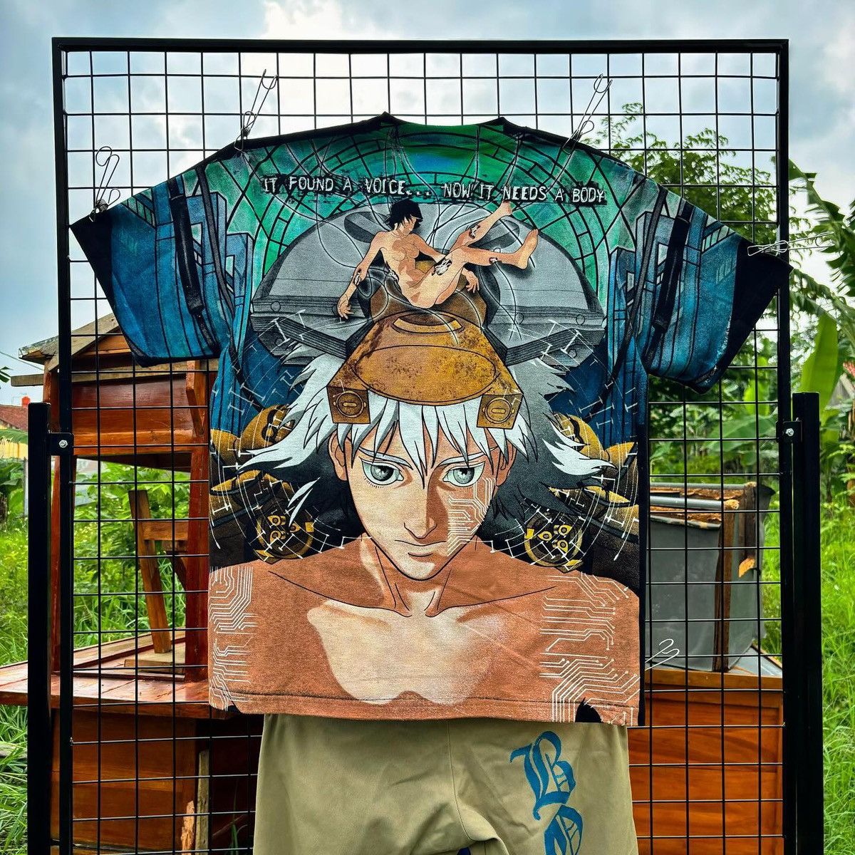 Japanese Brand × Vintage Ghost In the Shell Glitch bootlegtees Size US XXL / EU 58 / 5 - 3 Thumbnail