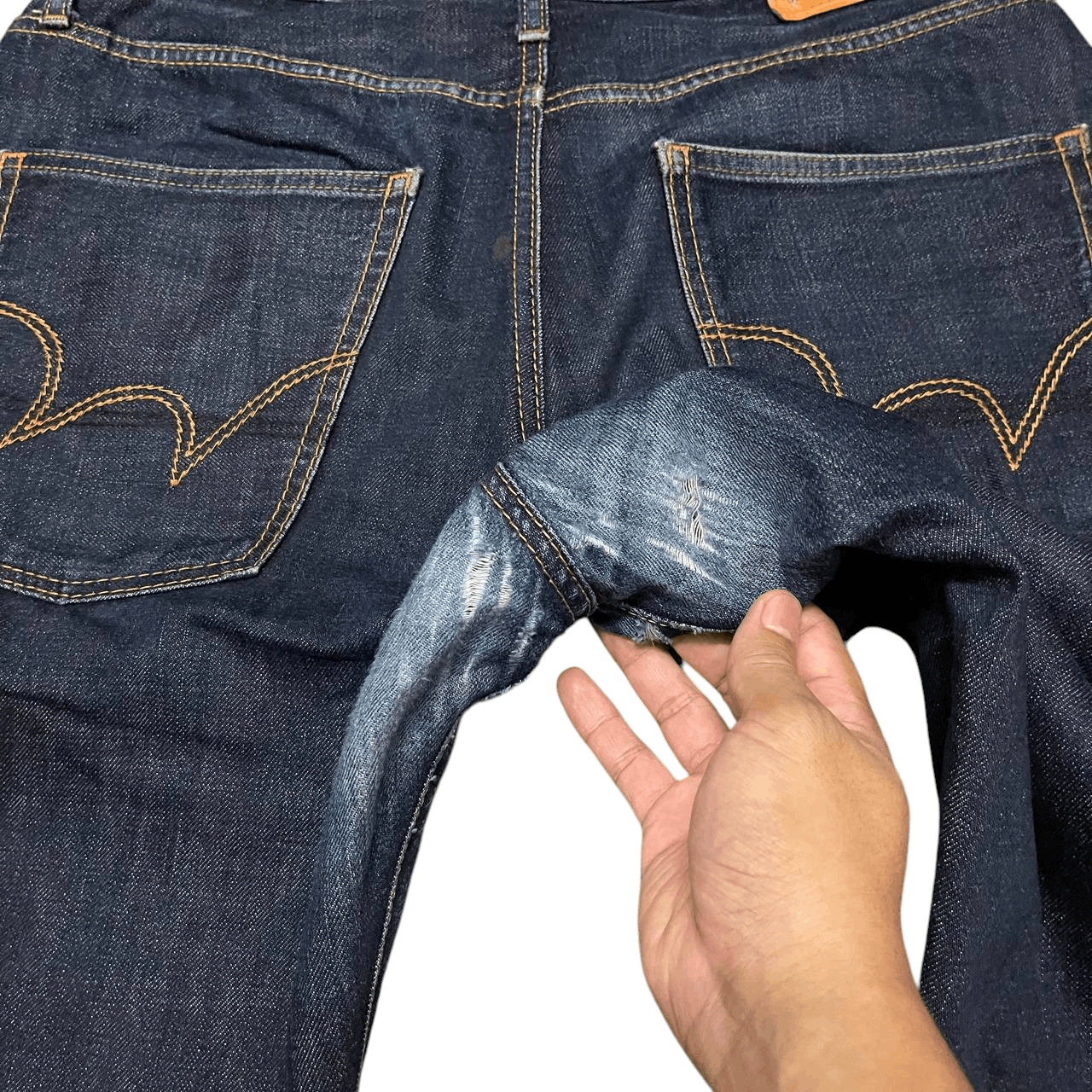 Edwin Vintage Edwin 505 Selvedge Denim Jeans Size US 33 - 12 Thumbnail