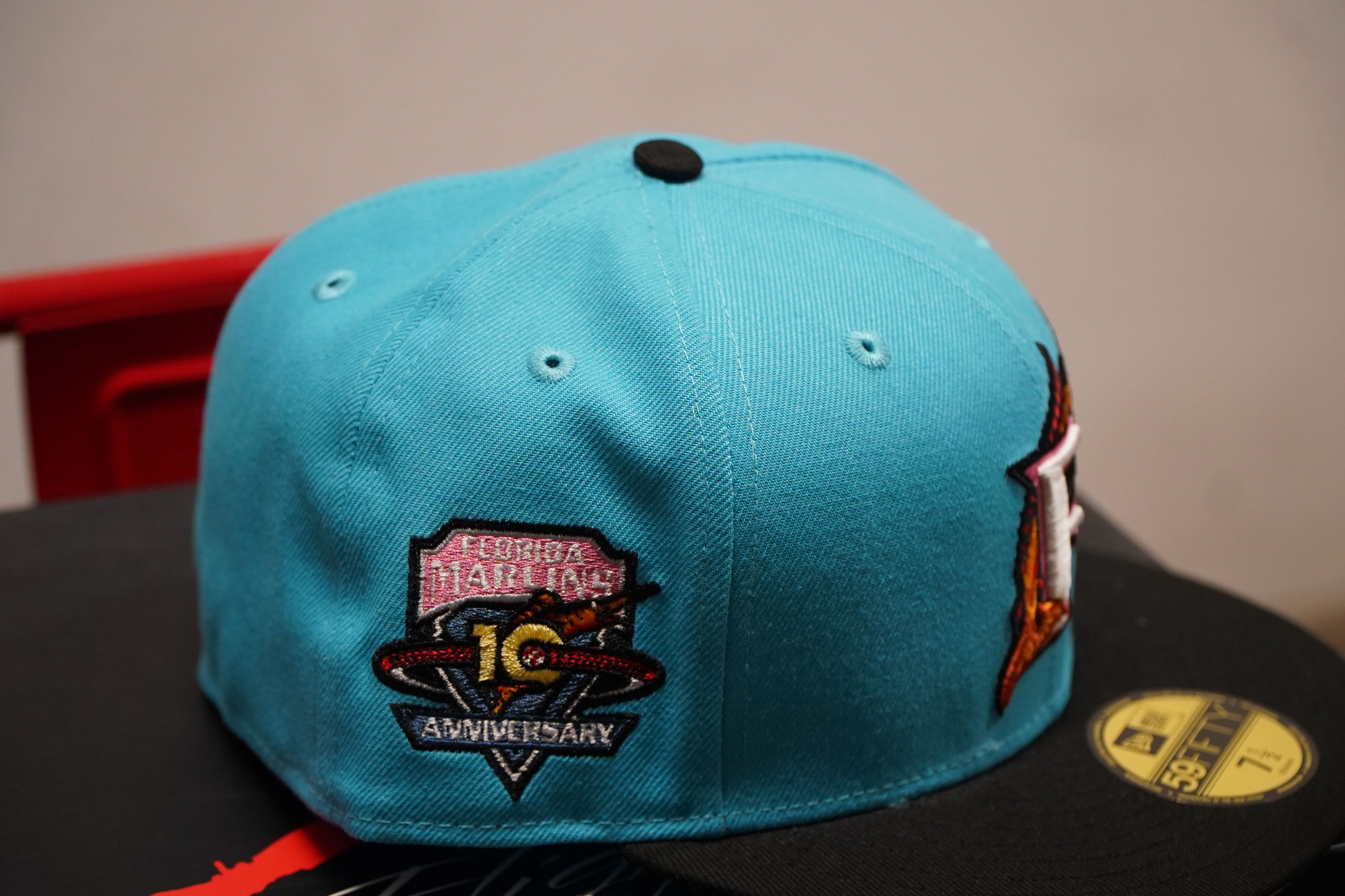 New Era Vice City Florida Marlins New Era - 7 1/2 Size ONE SIZE - 2 Thumbnail