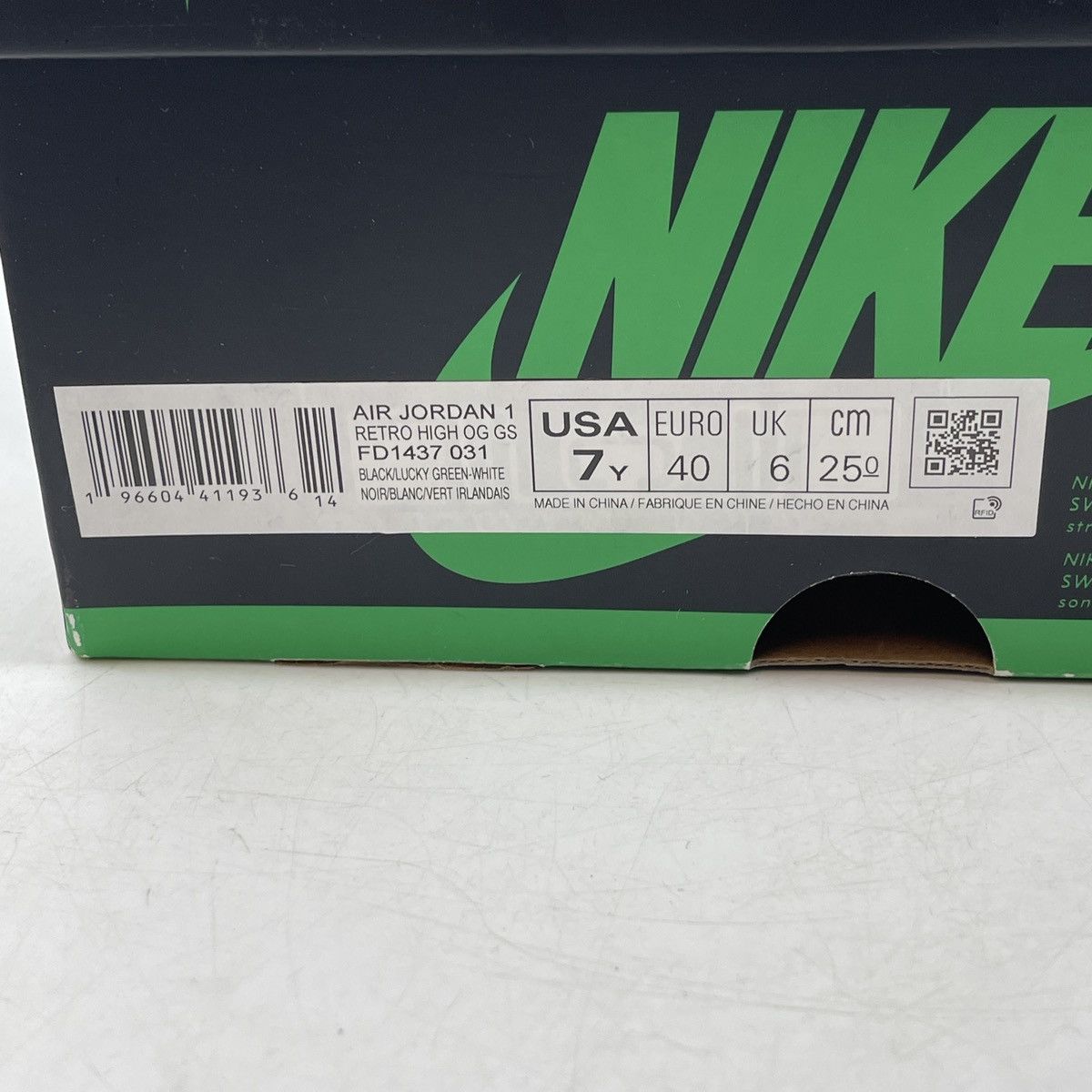 Jordan Brand Air Jordan 1 high lucky green Size US 7 / EU 40 - 9 Thumbnail