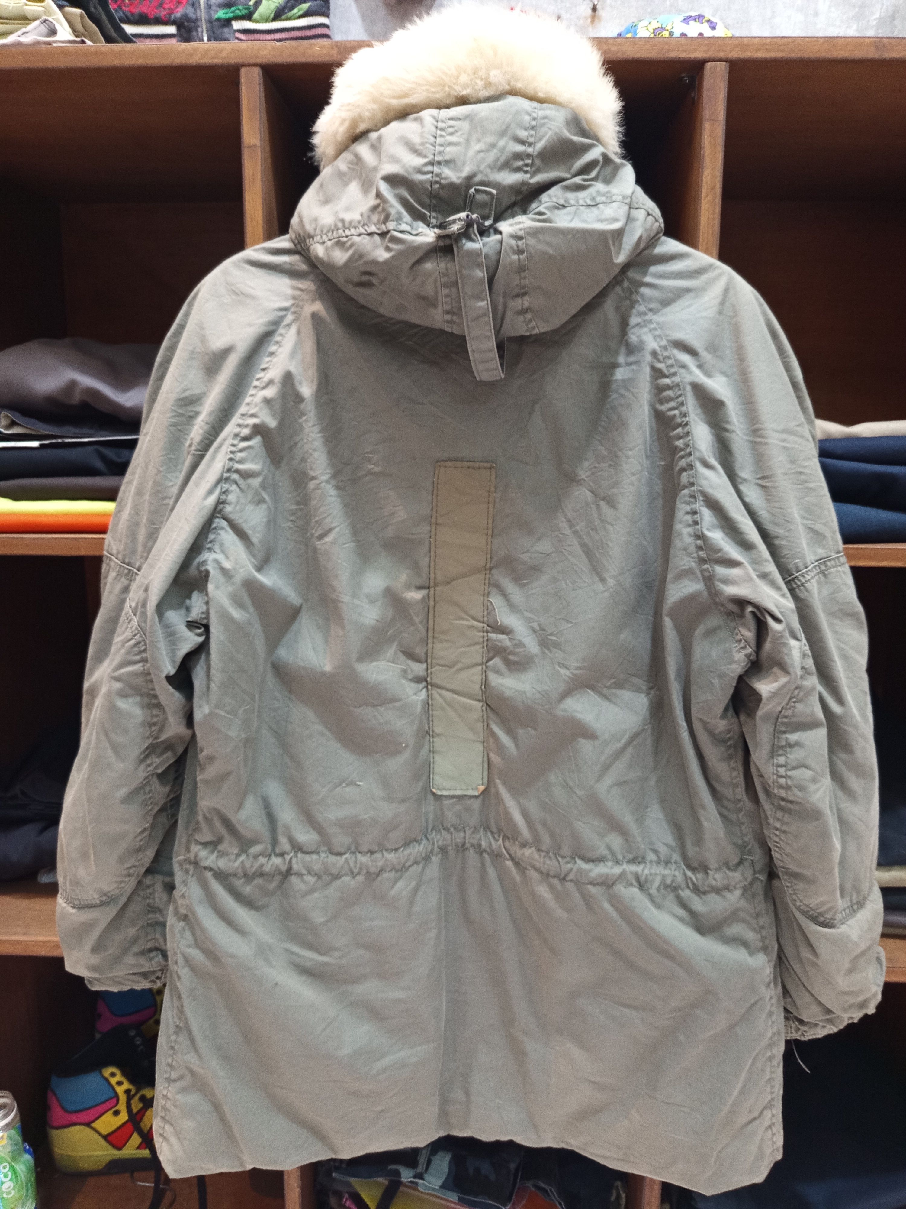 Vintage 1960s US Air Force USAF Tag Officer Vietnam War Era Parka Size US L / EU 52-54 / 3 - 7 Thumbnail