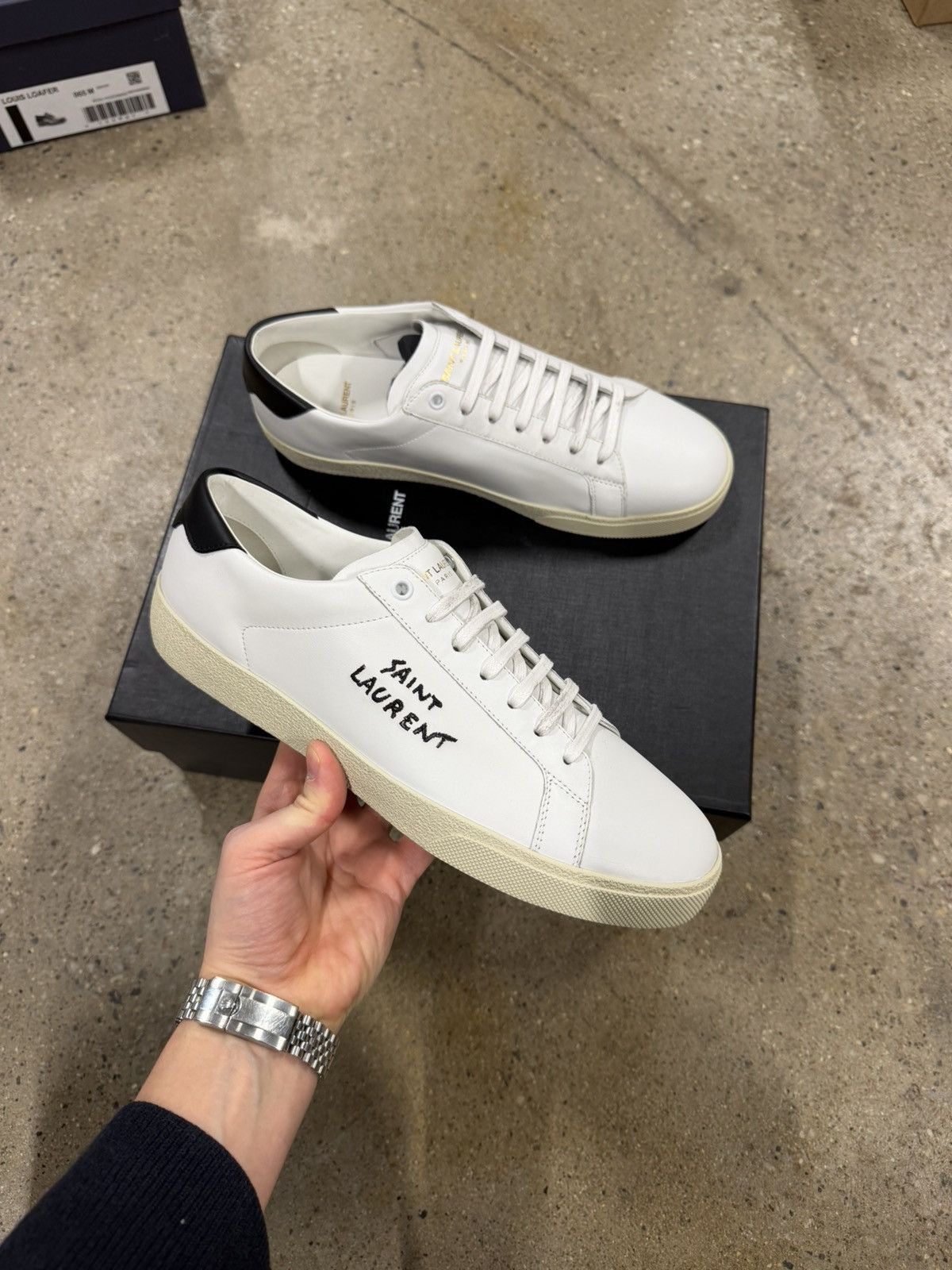 Saint Laurent Paris Saint Laurent Signature Court SL/06 Sneaker NEW 900$ Size US 8 / EU 41 - 1 Thumbnail