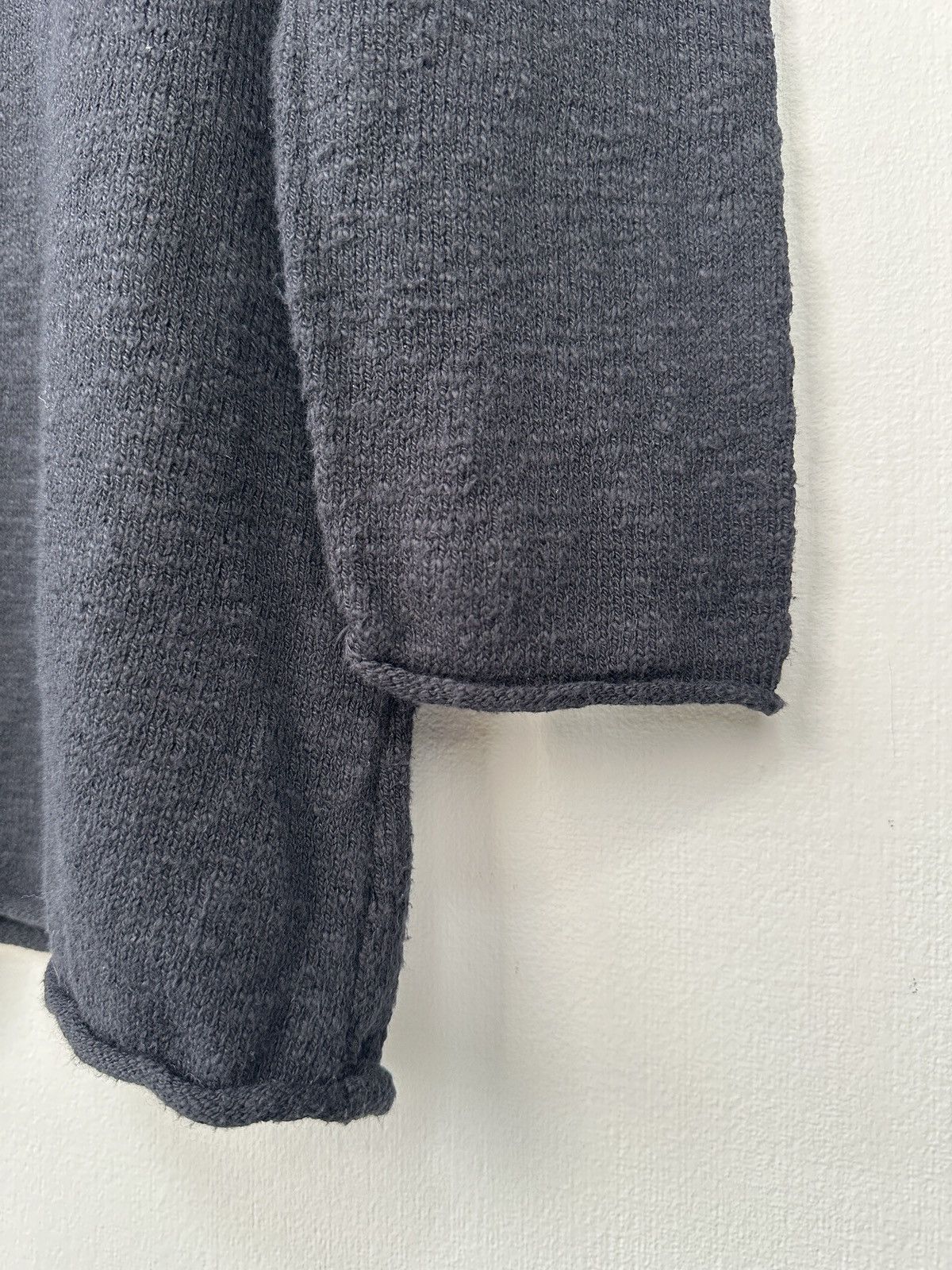 Gudrun Sjoden GUDRUN SJODEN 100% Organic Cotton Black Basic Sweater Size XS / US 0-2 / IT 36-38 - 5 Thumbnail