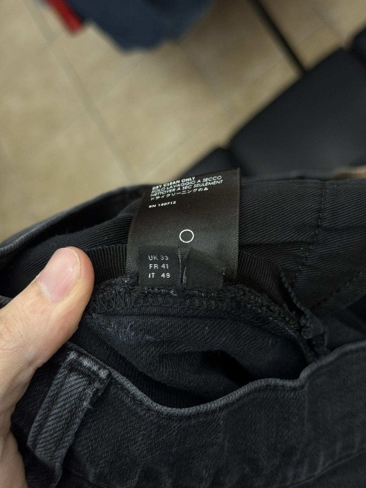 Amiri Amiri Jeans Black Colorful Patch Size 33 🧼 Size US 33 - 13 Thumbnail