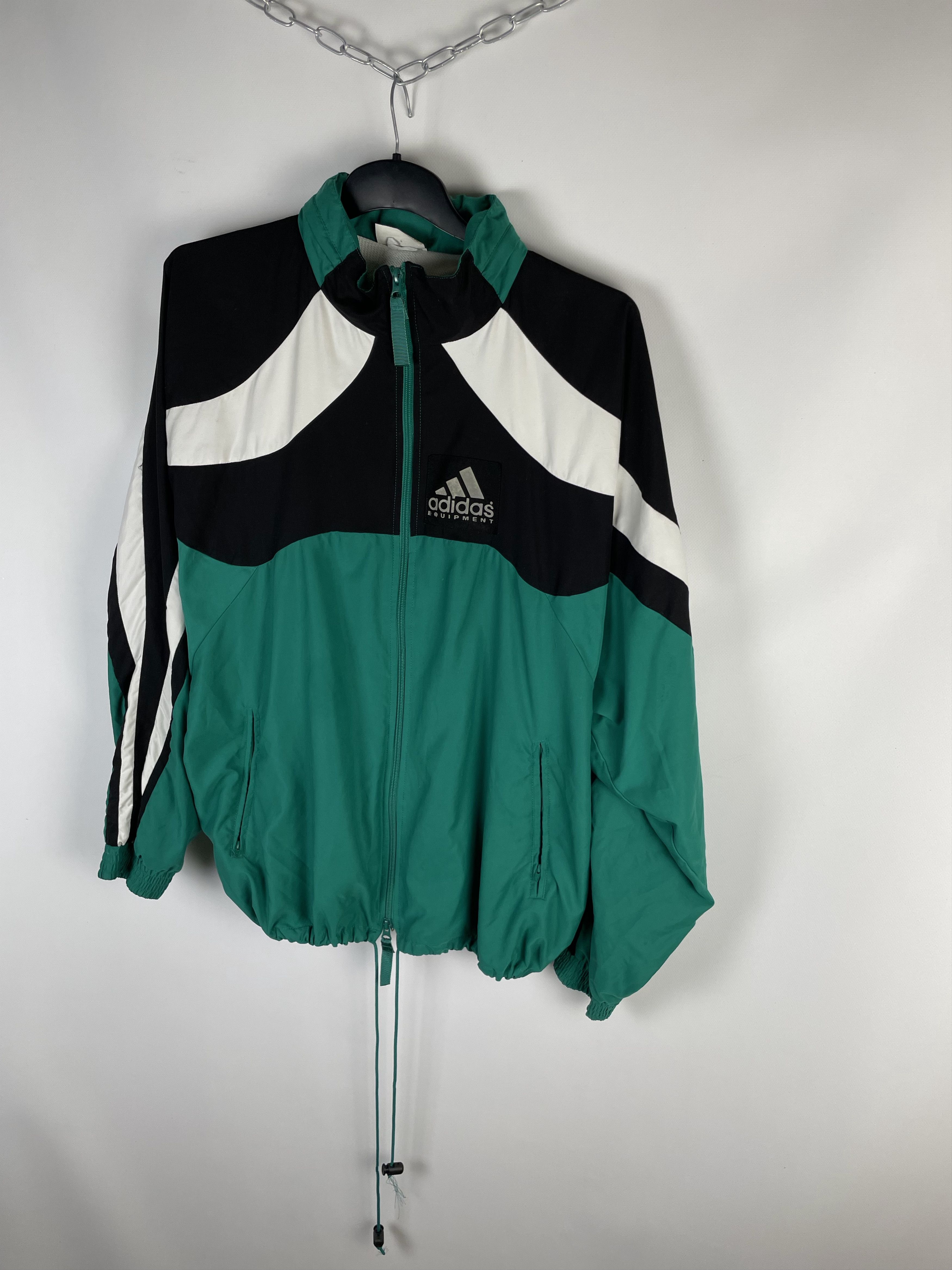 Adidas Adidas Equipment vintage track jacket 90s Size US L / EU 52-54 / 3 - 4 Thumbnail
