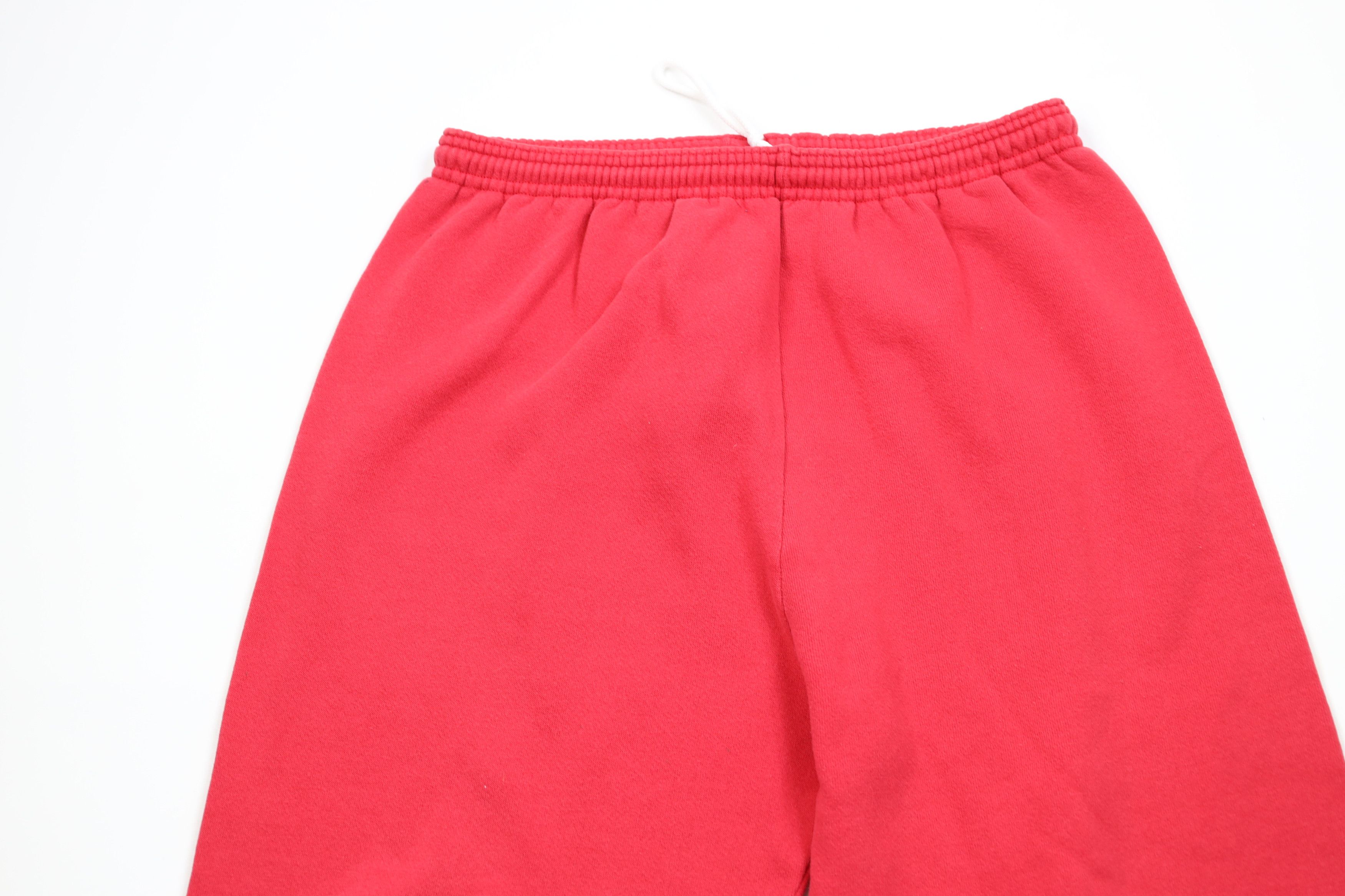 Vintage Vintage 90s USA Olympics Spell Out Sweatpants Joggers Red Size US 34 / EU 50 - 2 Thumbnail