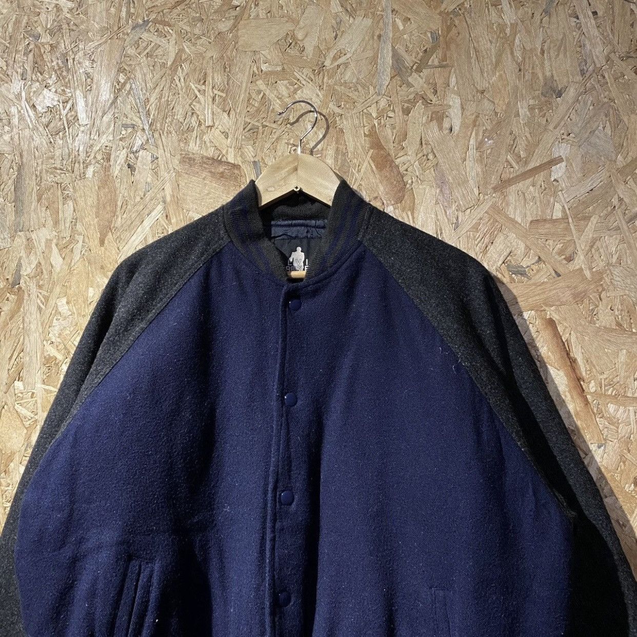 Neighborhood × Vintage × Wacko Maria VINTAGE Y2K RARE‼️Elvis Presley Embroidery Varsity Jackets Size US L / EU 52-54 / 3 - 4 Thumbnail