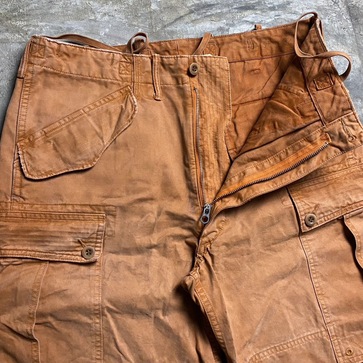 RRL Ralph Lauren RRL Dyed Cargo Shorts Size US 32 / EU 48 - 3 Thumbnail