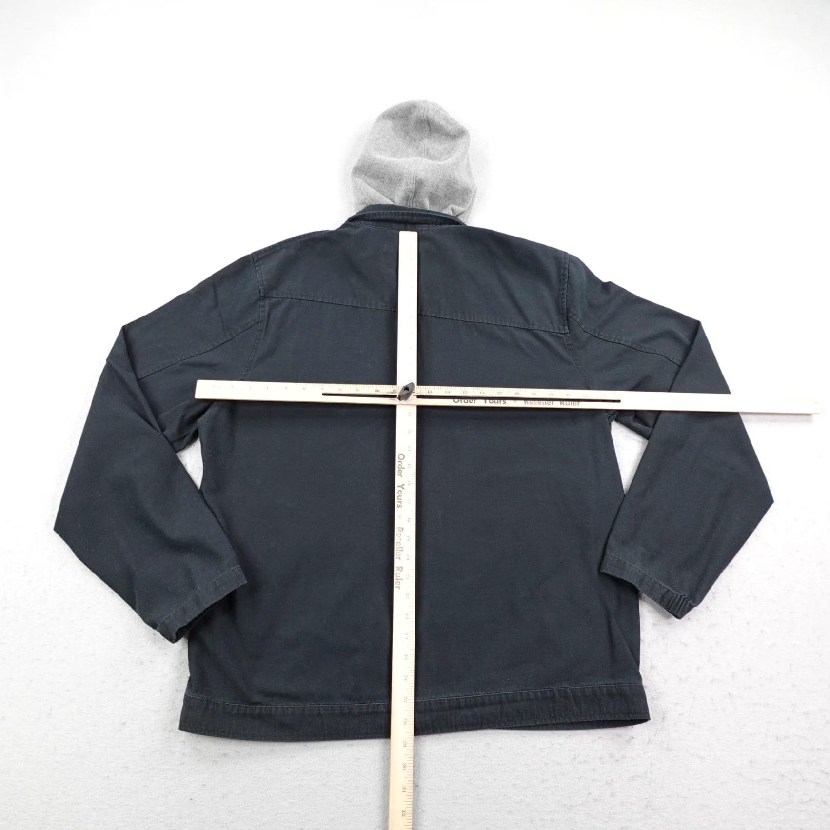 Volcom Volcom Jacket Mens XL Hooded Full-Zip Canvas Workwear Outdoor Coat Blue Mens Size US XL / EU 56 / 4 - 6 Thumbnail
