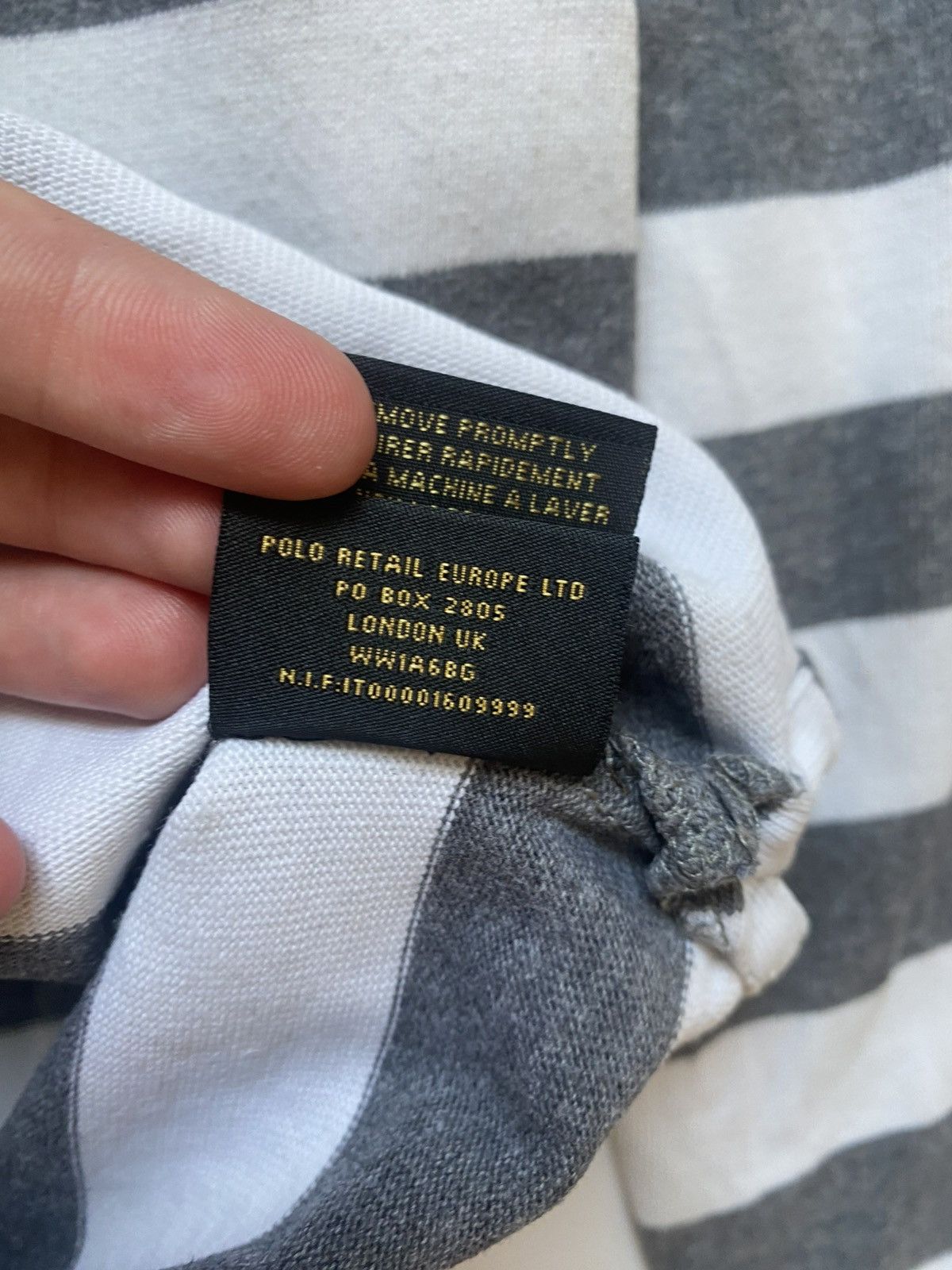 Polo Ralph Lauren Vintage Polo Ralph Lauren Stripped Cotton Longsleave 67 Size US M / EU 48-50 / 2 - 6 Thumbnail