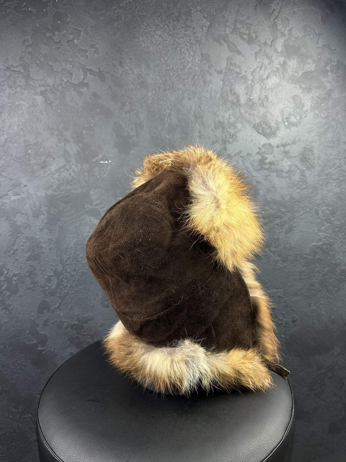 Hysteric Glamour × Japanese Brand Y2K Style Mohair Fuzzy Ushanka Hat Faux Fur Distressed 90s Size ONE SIZE - 2 Thumbnail