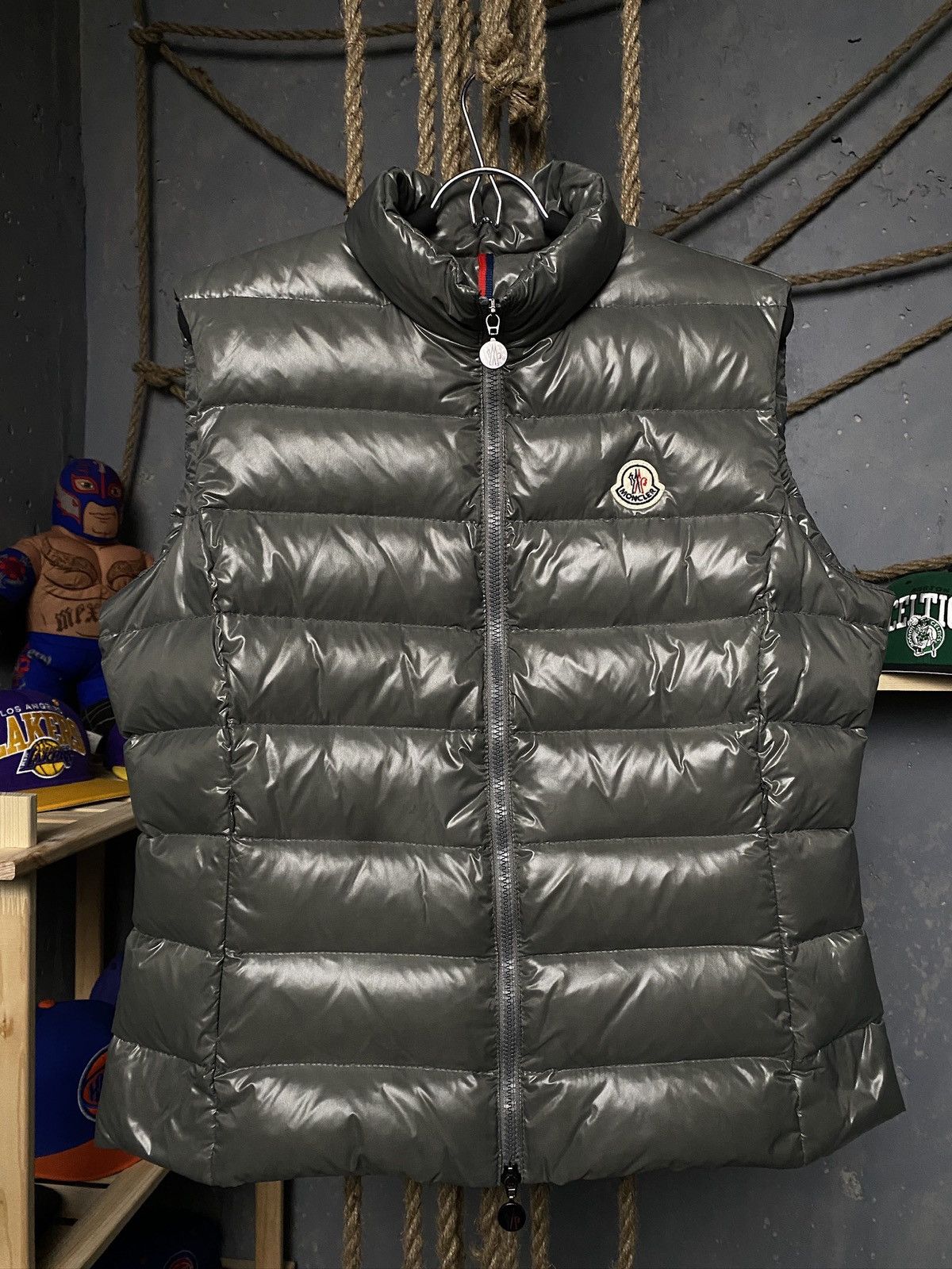 image of Moncler Ghany Gilet Vest Women’S Grey Size 5, Women's