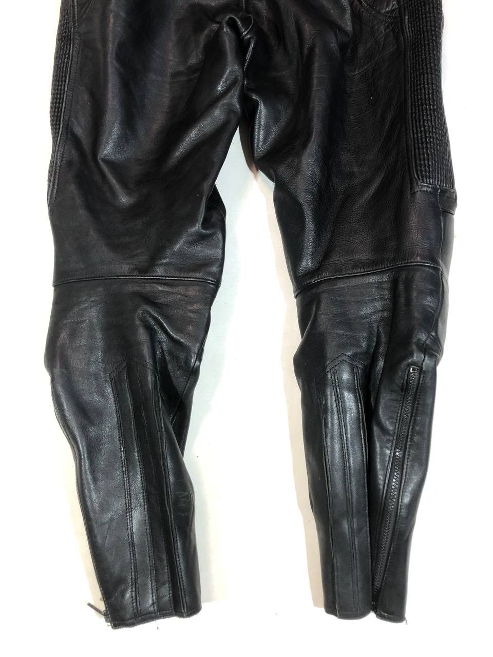 Leather × Vintage TOUTH Vintage Motorcycle Leather Pants Size US 34 / EU 50 - 5 Thumbnail
