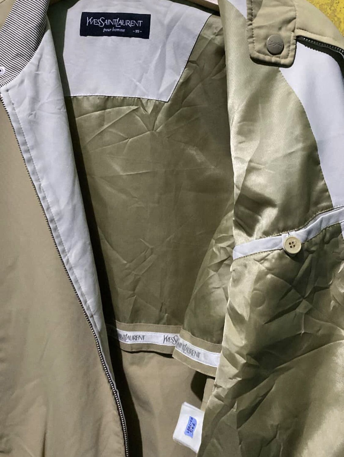Yves Saint Laurent YVES SAINT LAURENT JACKET X YSL JACKET Size US L / EU 52-54 / 3 - 6 Thumbnail