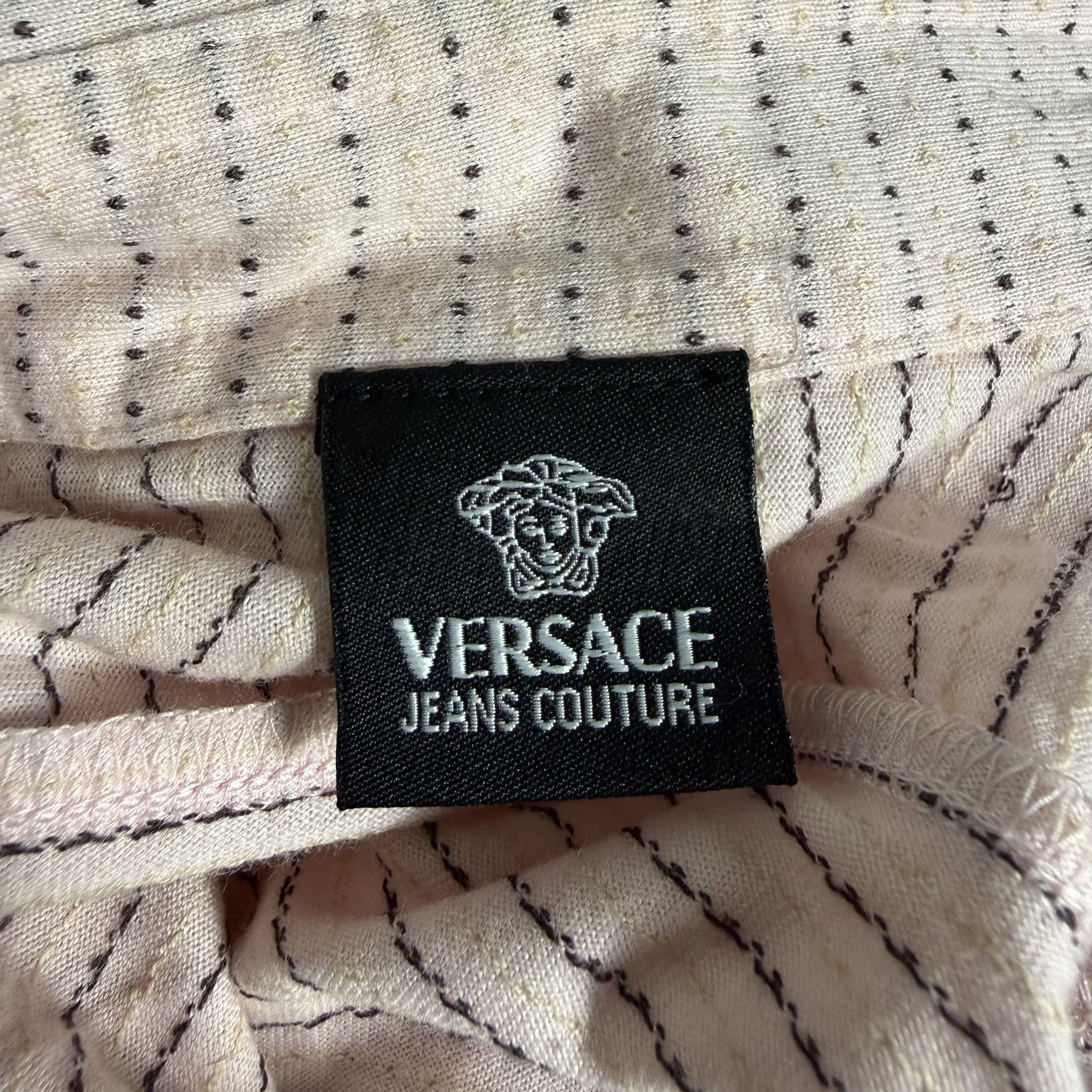 Versace Jeans Couture 🔥RARE🔥Vintage Versace Jeans Couture Polkadot Shirt Size US S / EU 44-46 / 1 - 5 Thumbnail