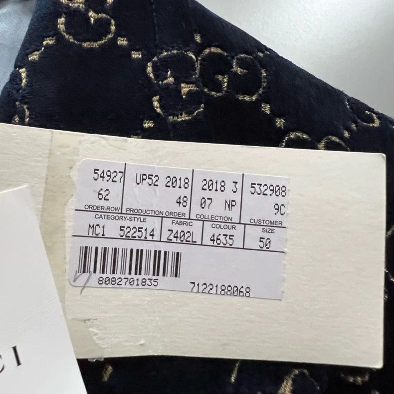 Gucci Gucci Plush double G old flower suit 2502-Nextarrow Size 50R - 3 Thumbnail