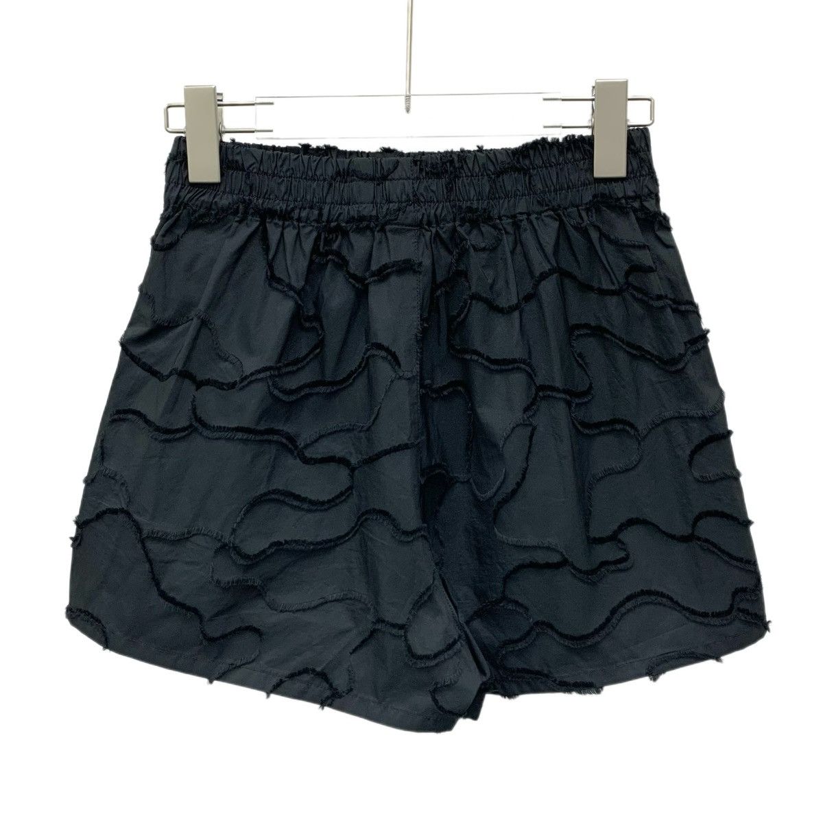 Dior Christian Dior Black Irregular Lace Casual Shorts K26WX Size 24" / US 00 / IT 34 - 2 Thumbnail