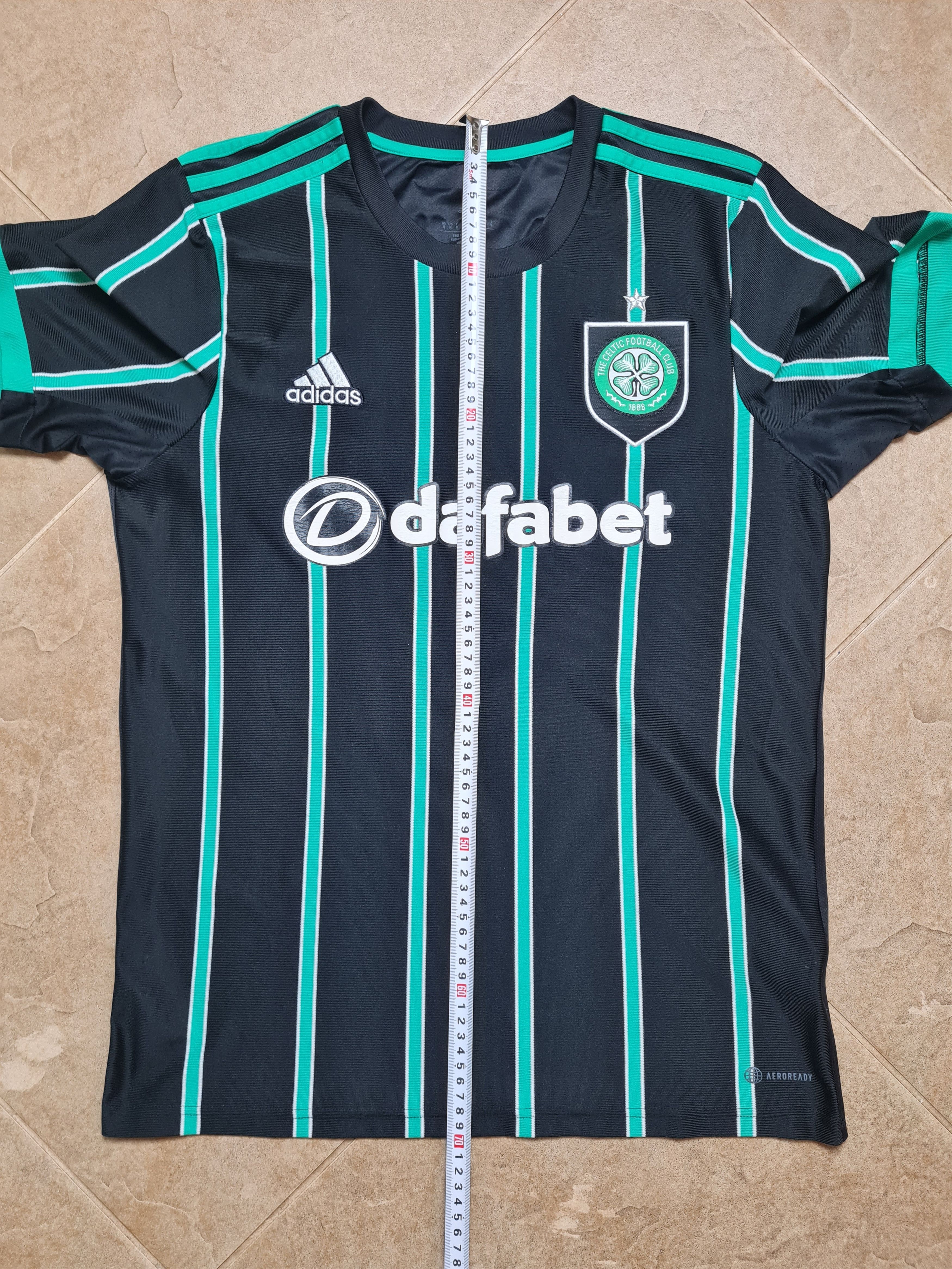 Adidas CELTIC 2022/2023 AWAY FOOTBALL SHIRT ADIDAS ADULT HA8326 Size US M / EU 48-50 / 2 - 6 Thumbnail