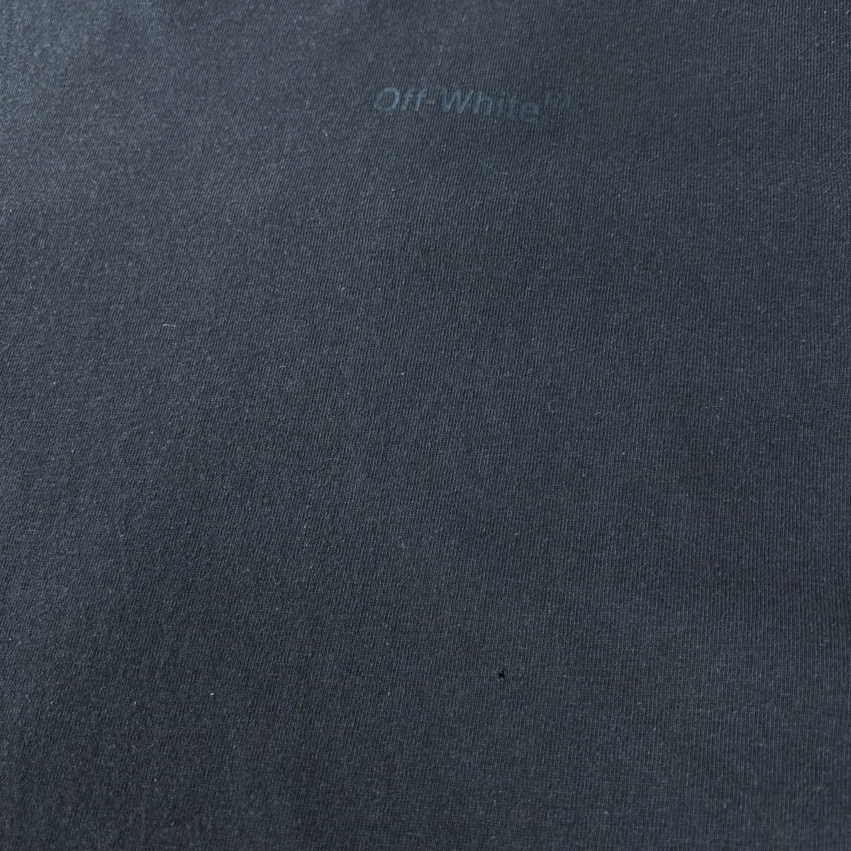 Off-White Off-White Rubber Diagonal Blue T Shirt Size US L / EU 52-54 / 3 - 4 Thumbnail