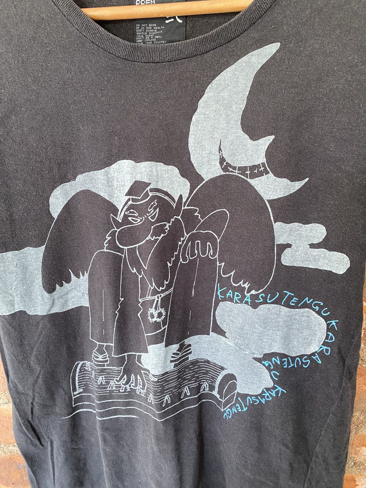 PPFM 2000s PPFM X Karasu tengu 👺 Japan tee Size US S / EU 44-46 / 1 - 3 Thumbnail